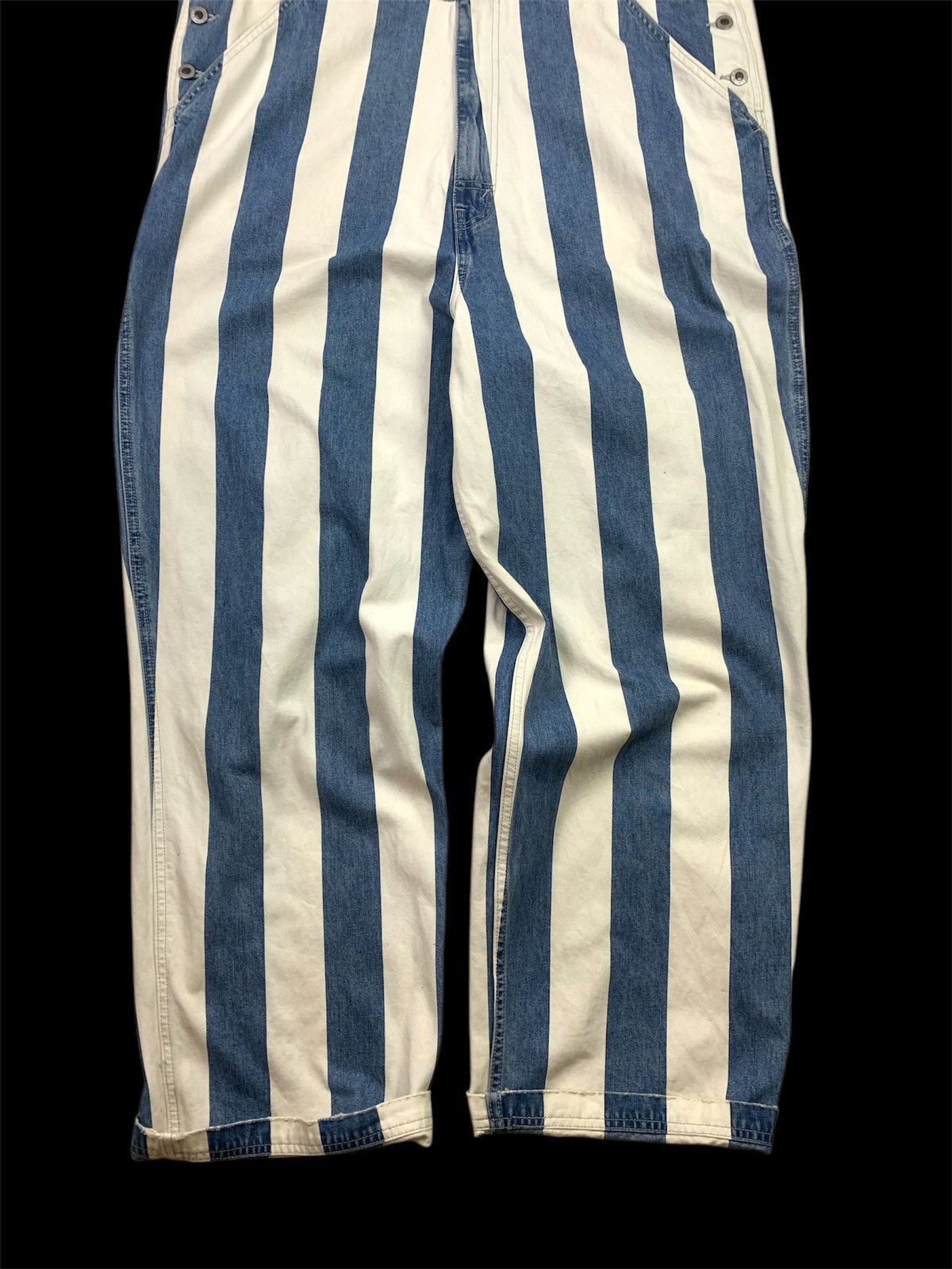 Levi's × Levi's Vintage Clothing × Vintage Overall Levis silvertab striped size XL Size US 40 / EU 56 - 4 Thumbnail