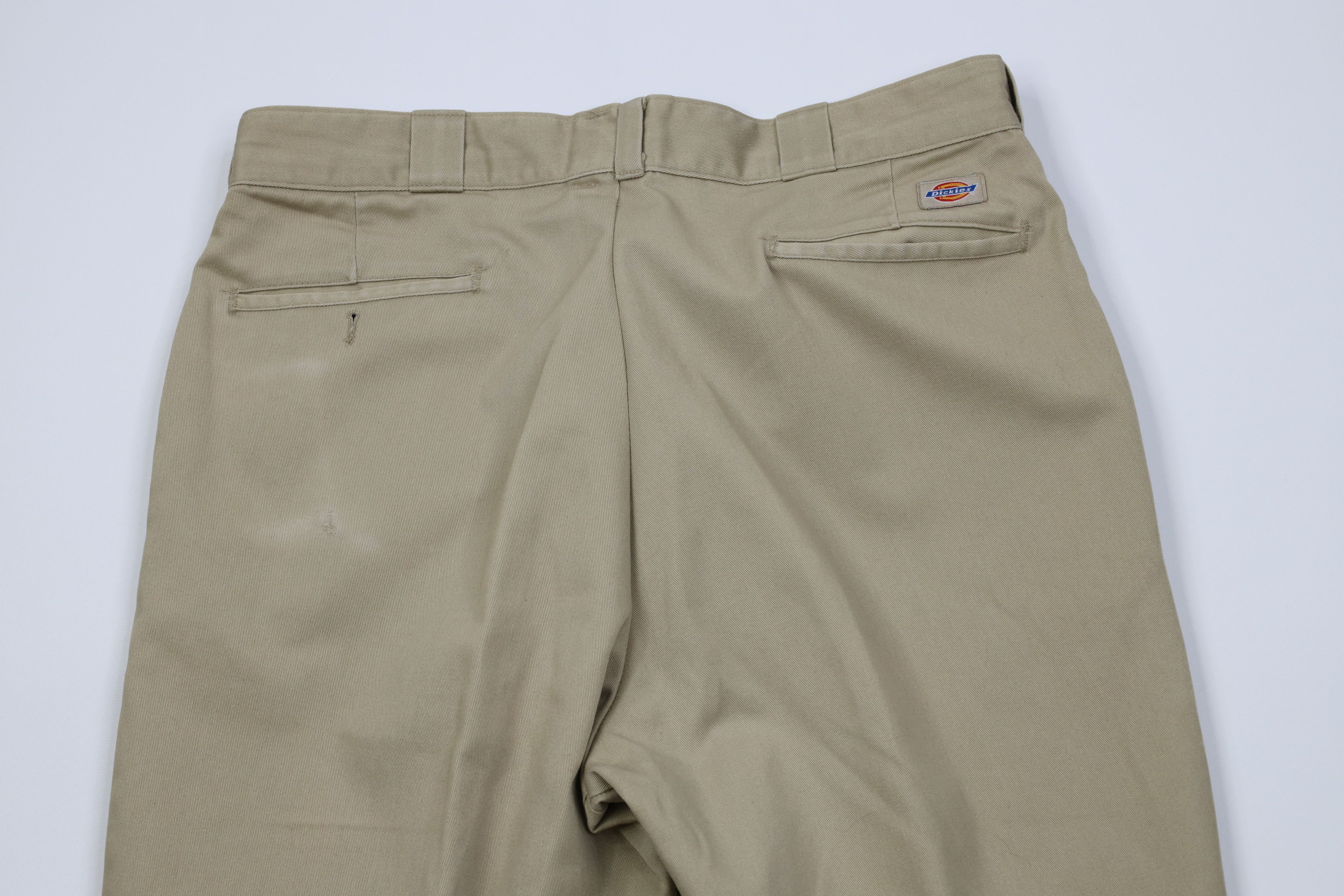 Dickies Vintage 90s Dickies Wide Leg Pants Workwear Khaki Tan USA Size US 36 / EU 52 - 11 Thumbnail
