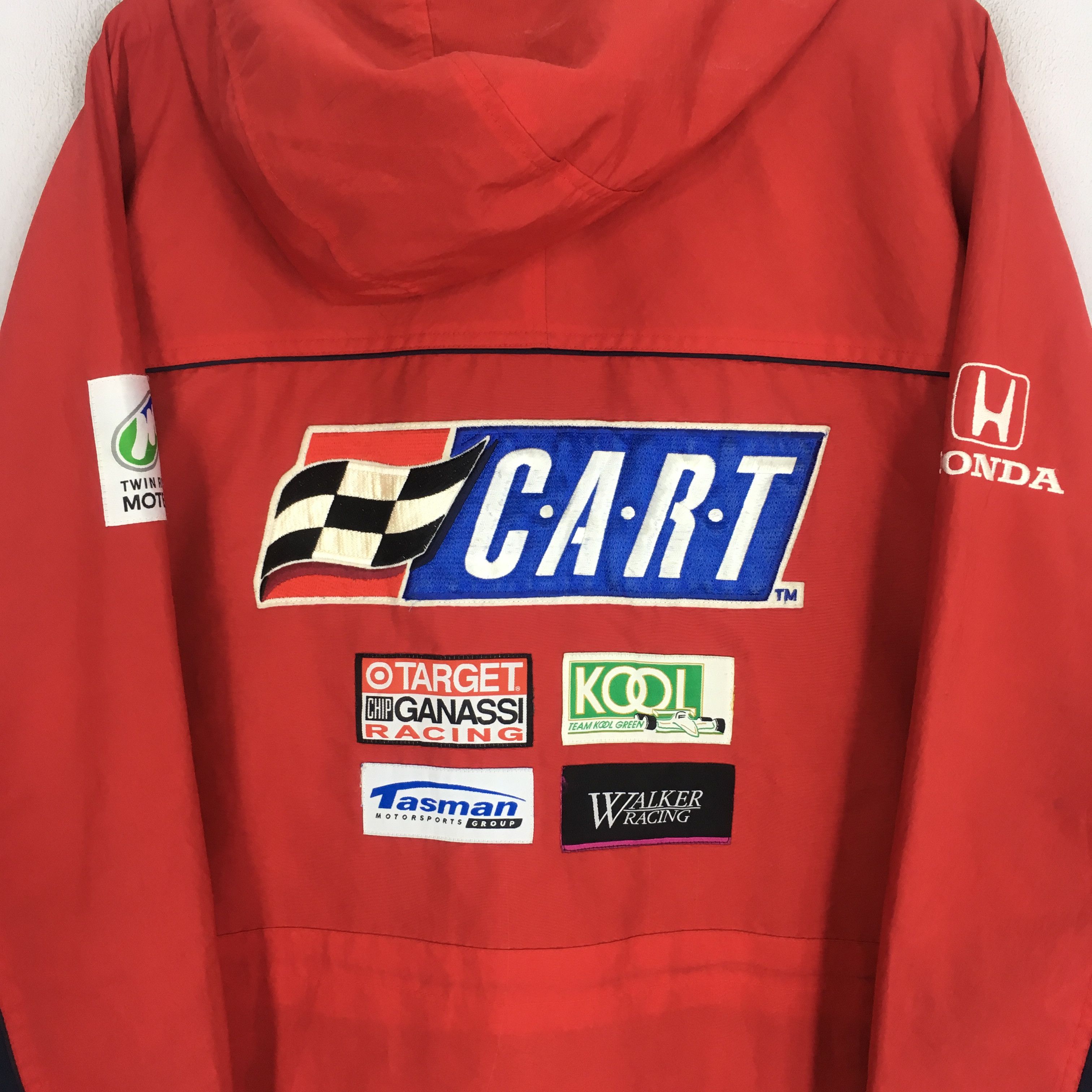 Honda Vintage 90's Honda Racing Team Motorsport Jacket Size US L / EU 52-54 / 3 - 11 Thumbnail