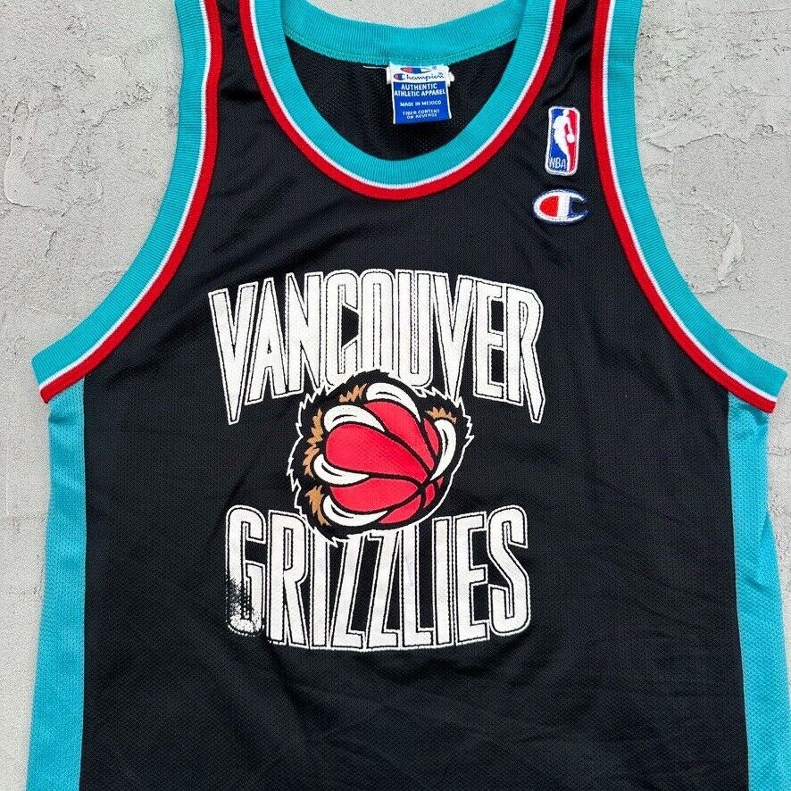 Champion Vintage Champion NBA Vancouver Grizzlies Jersey YOUTH Size US XXS / EU 40 - 2 Thumbnail