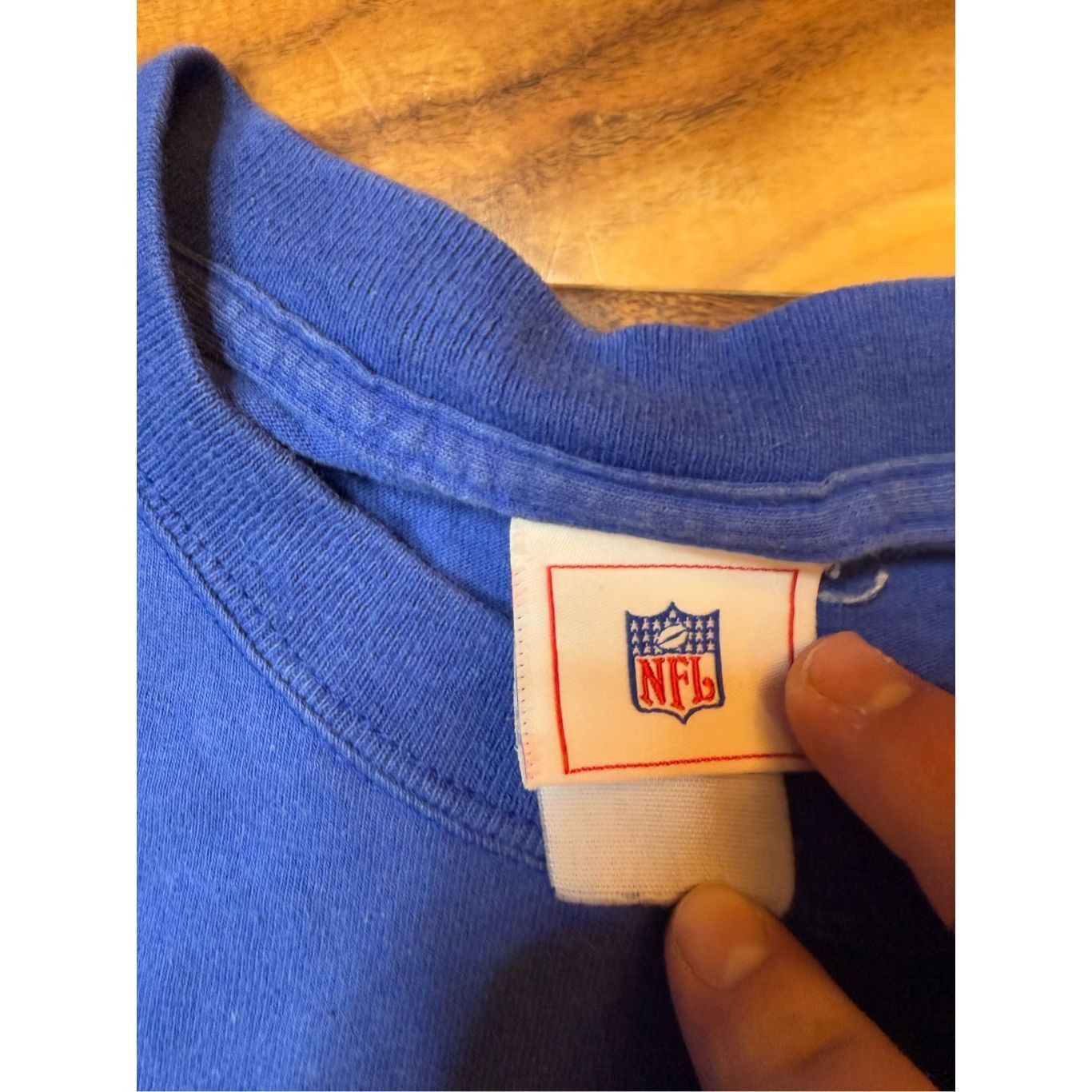 NFL Size M - Super Bowl XXXIX Fire T-shirt AOP Blue Jacksonville Size US M / EU 48-50 / 2 - 3 Thumbnail