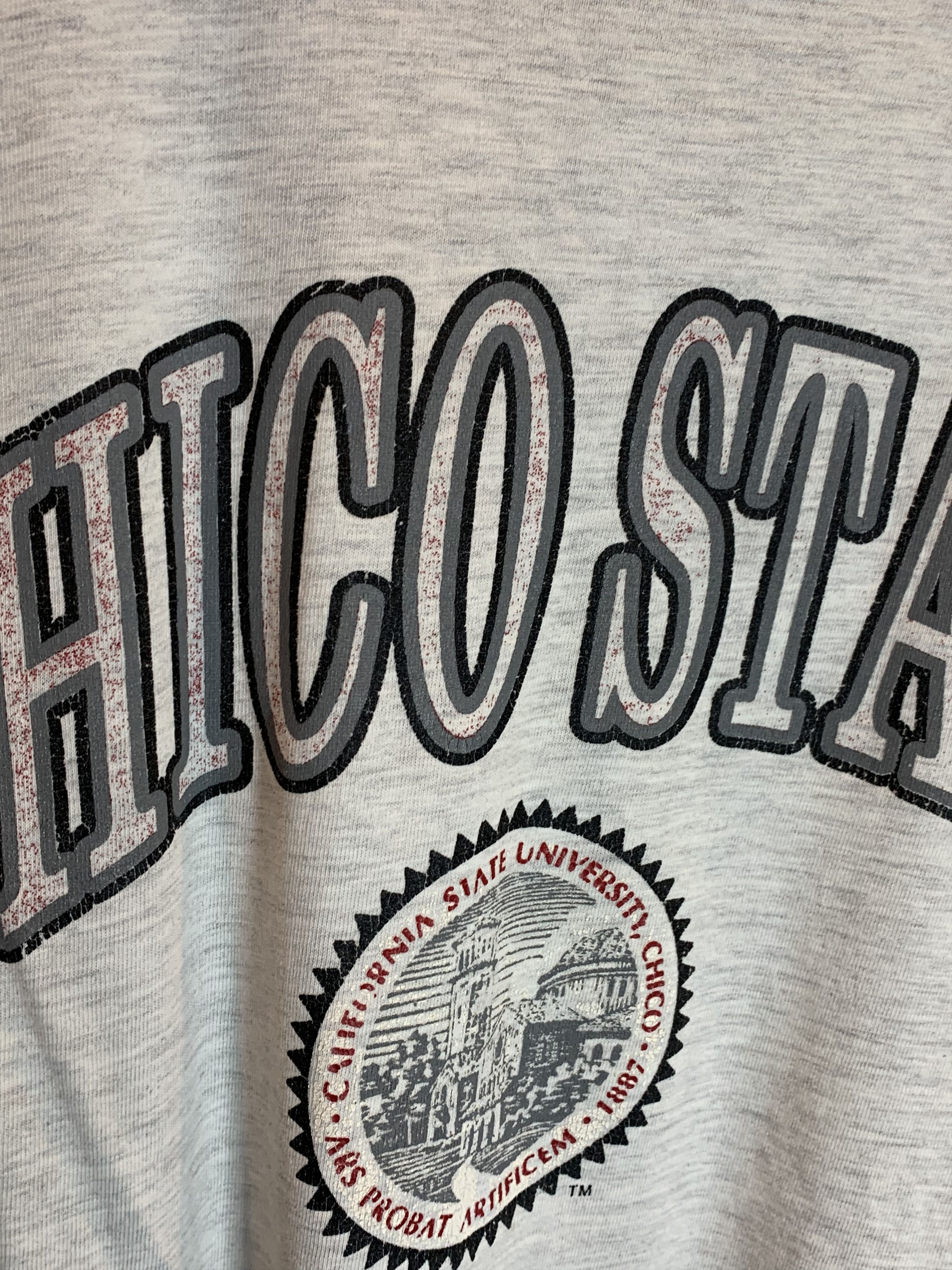 Vintage *RARE* Vintage 90’s Chico State University Russell T-Shirt L Size US L / EU 52-54 / 3 - 5 Thumbnail