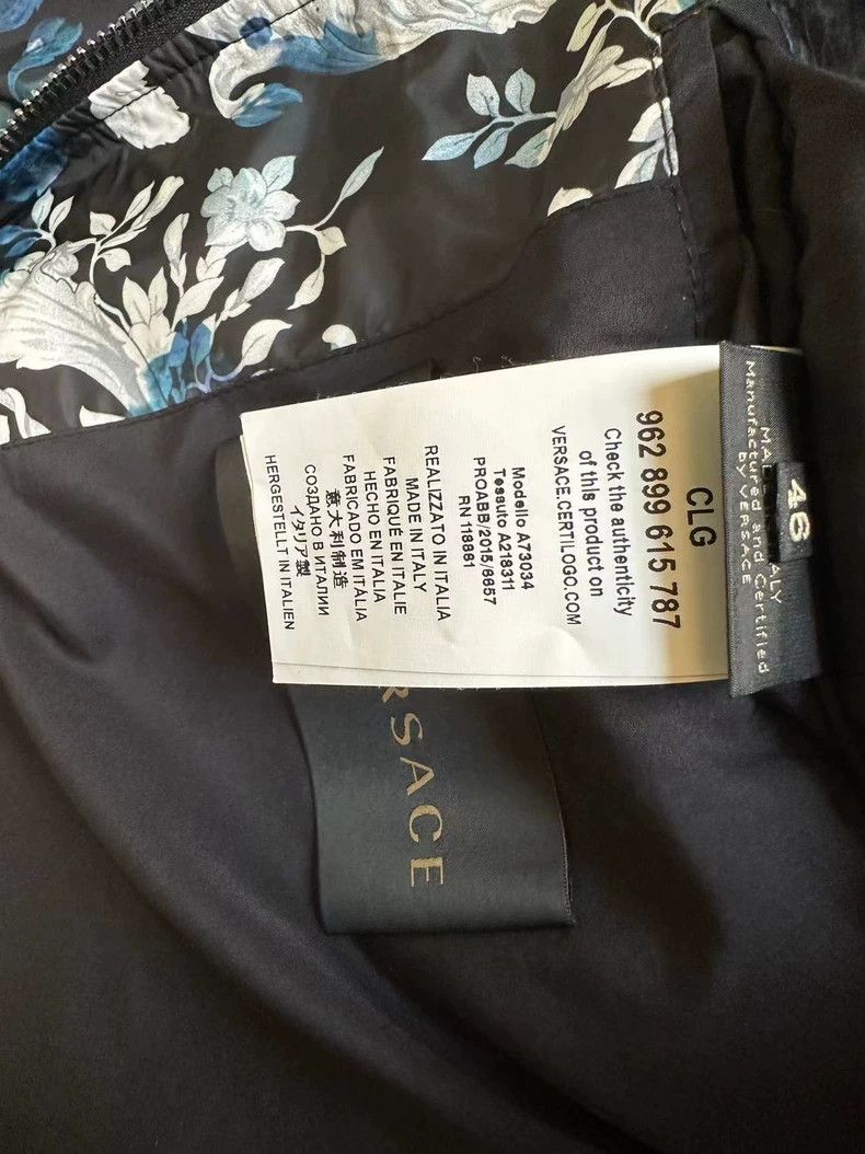 Versace Versace Main line thin coat Size US M / EU 48-50 / 2 - 9 Thumbnail