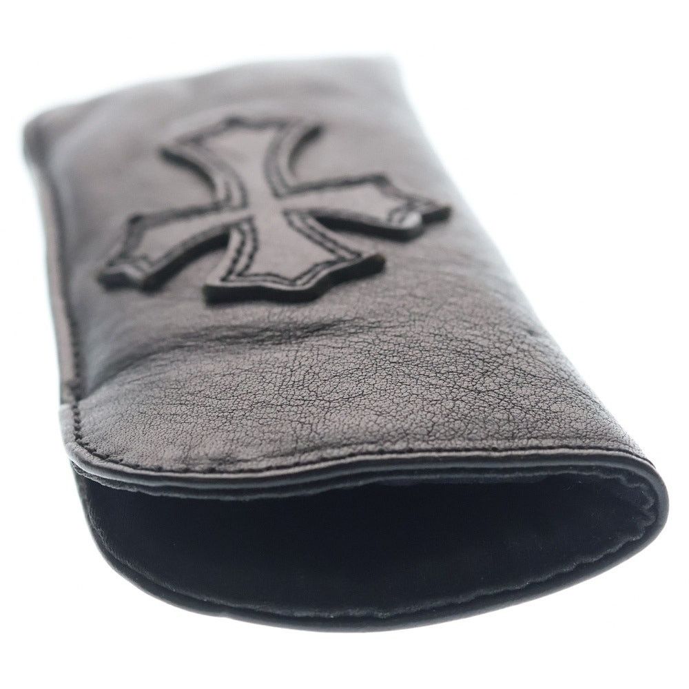 Chrome Hearts Chrome Hearts Cross Patch Leather Pen Case Black Size ONE SIZE - 5 Thumbnail