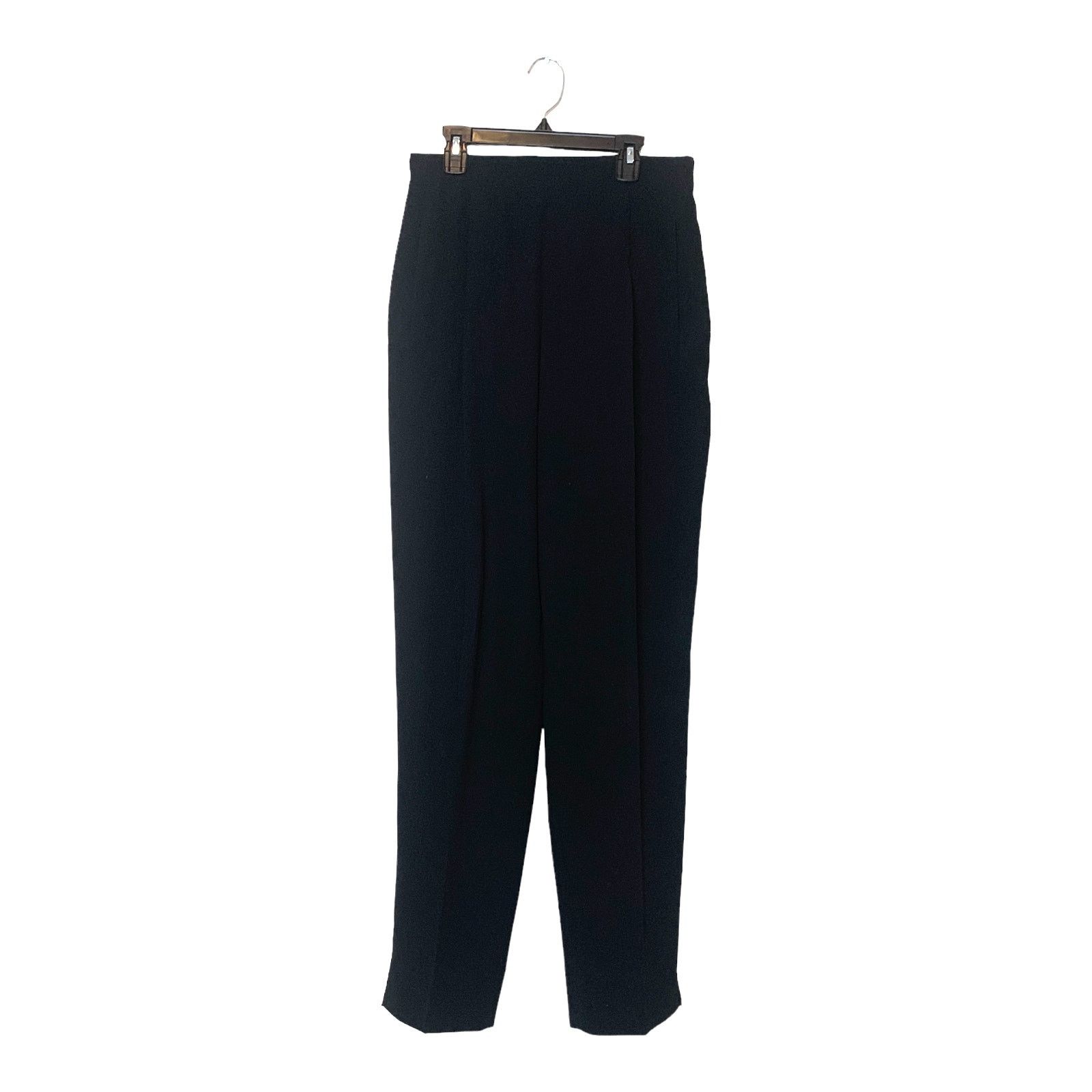 Harve Benard Harve Benard black high waist pleated pants size 8 Size 30" / US 8 / IT 44 - 2 Thumbnail