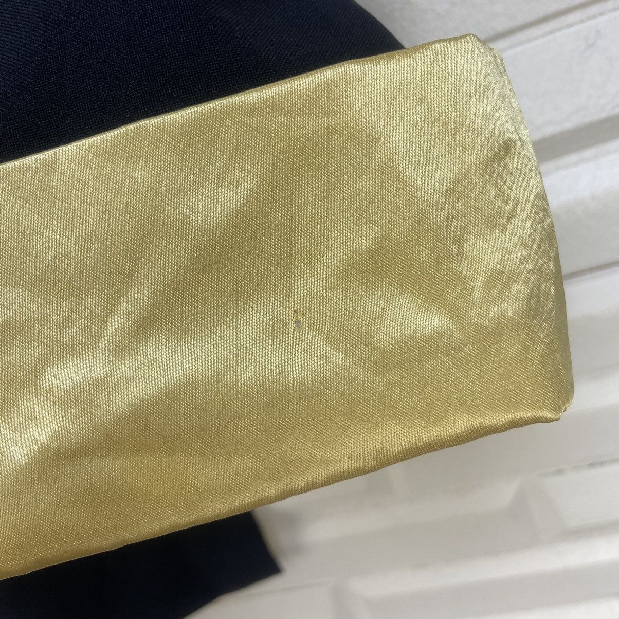 Japanese Brand 100% Silk Japanese Traditional Wear Gold Dragon Embroidered Size US M / EU 48-50 / 2 - 11 Thumbnail