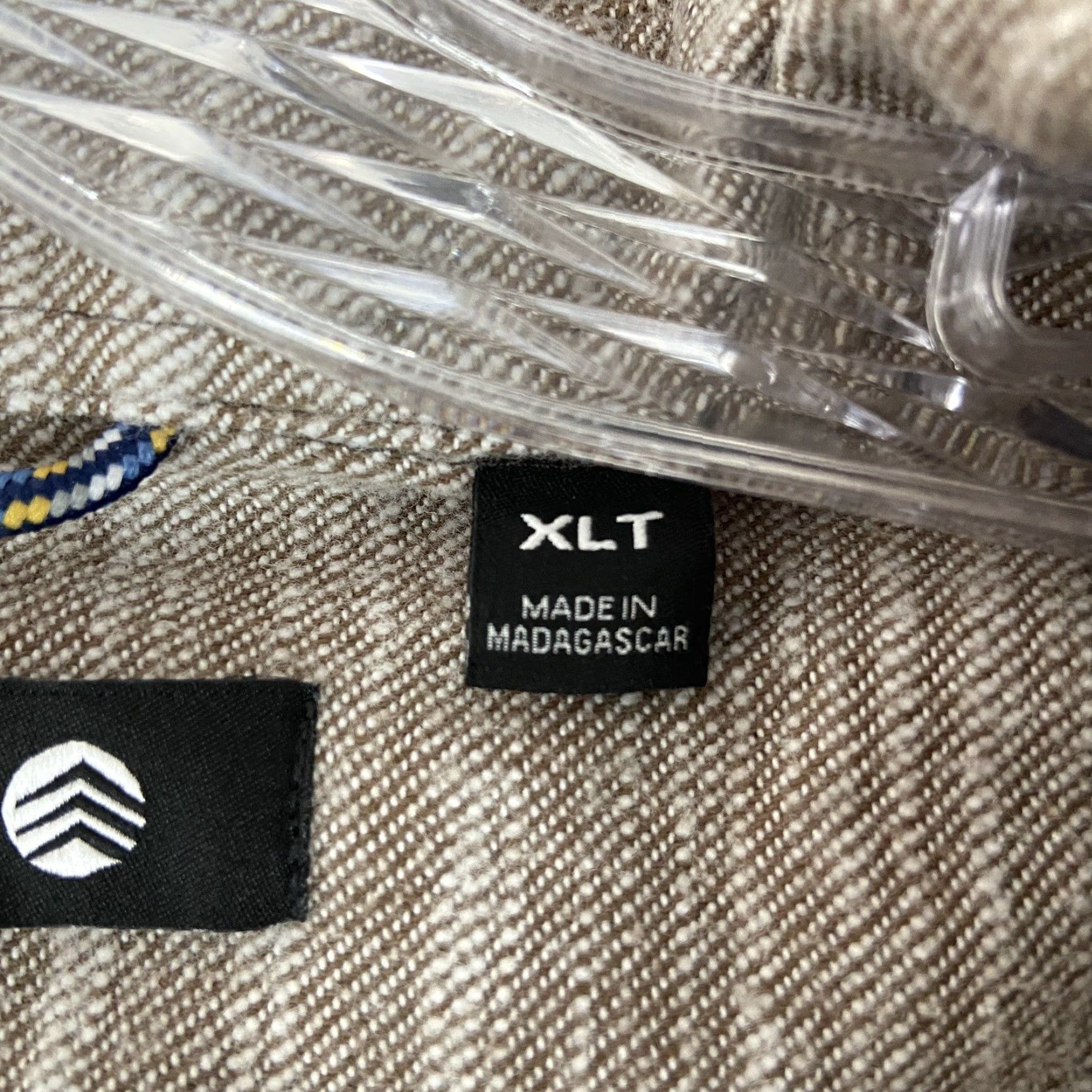 Vintage Solaris Beige Flannel Long Sleeve Button Up XLT Big & Tall Mens Size US XL / EU 56 / 4 - 7 Thumbnail
