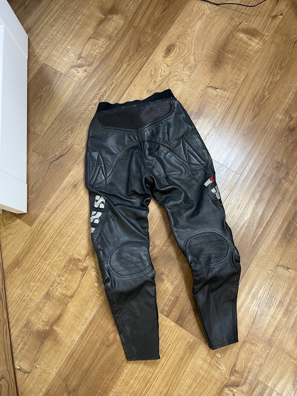 Vintage Vintage 90’s Y2K Style Moto Genuine Leather Pants Trousers Size US 30 / EU 46 - 8 Thumbnail