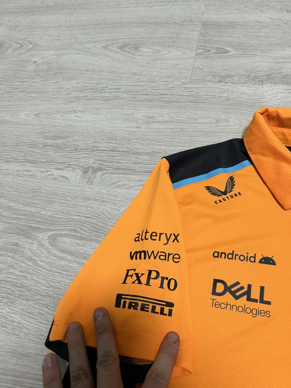 Formula 1 McLaren F1 Formula One Castore Mens Lando Norris Polo F1 Size US S / EU 44-46 / 1 - 7 Thumbnail