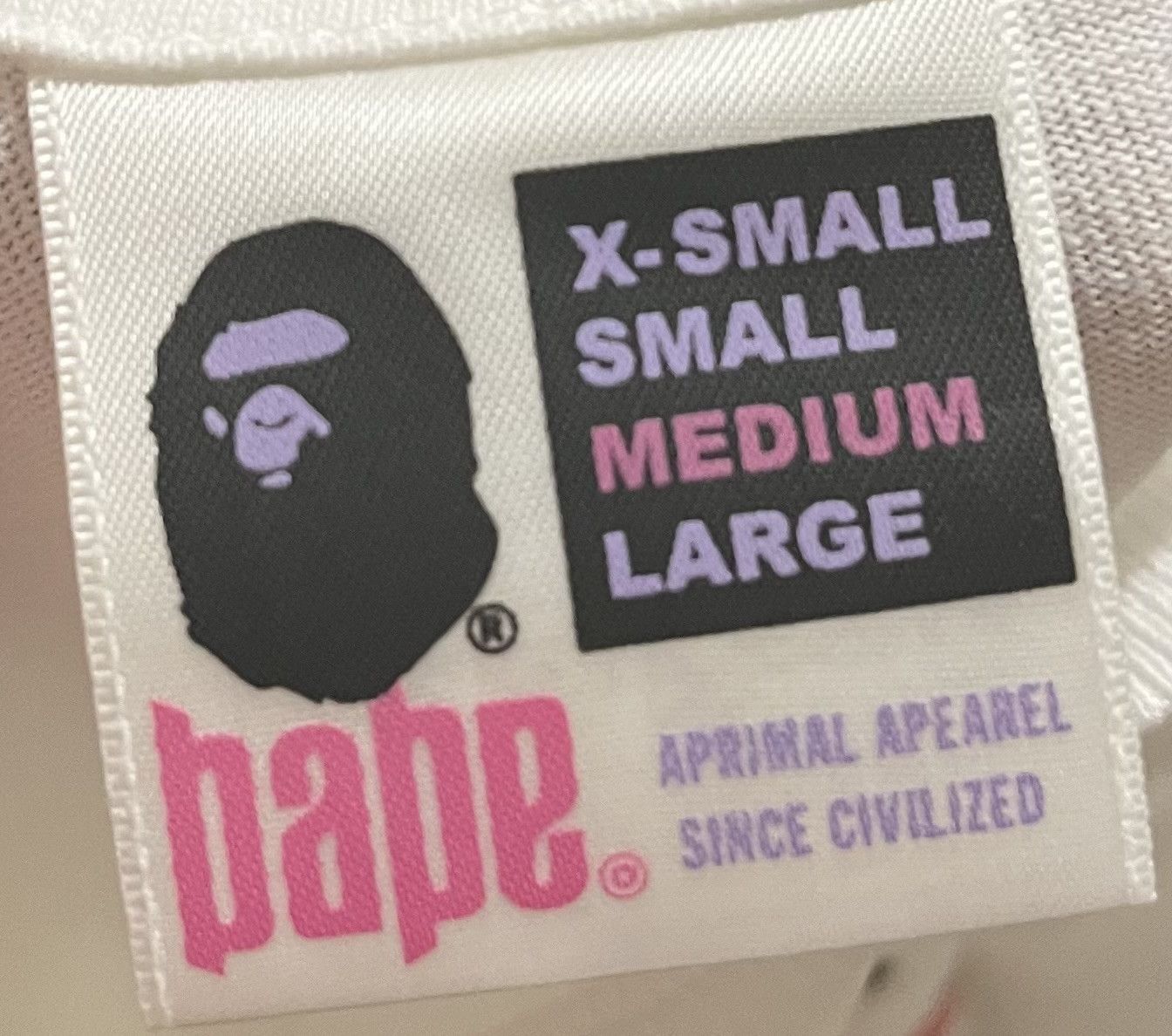 Bape Bape Baby Milo Multi Color Tee Shirt Size US M / EU 48-50 / 2 - 4 Thumbnail
