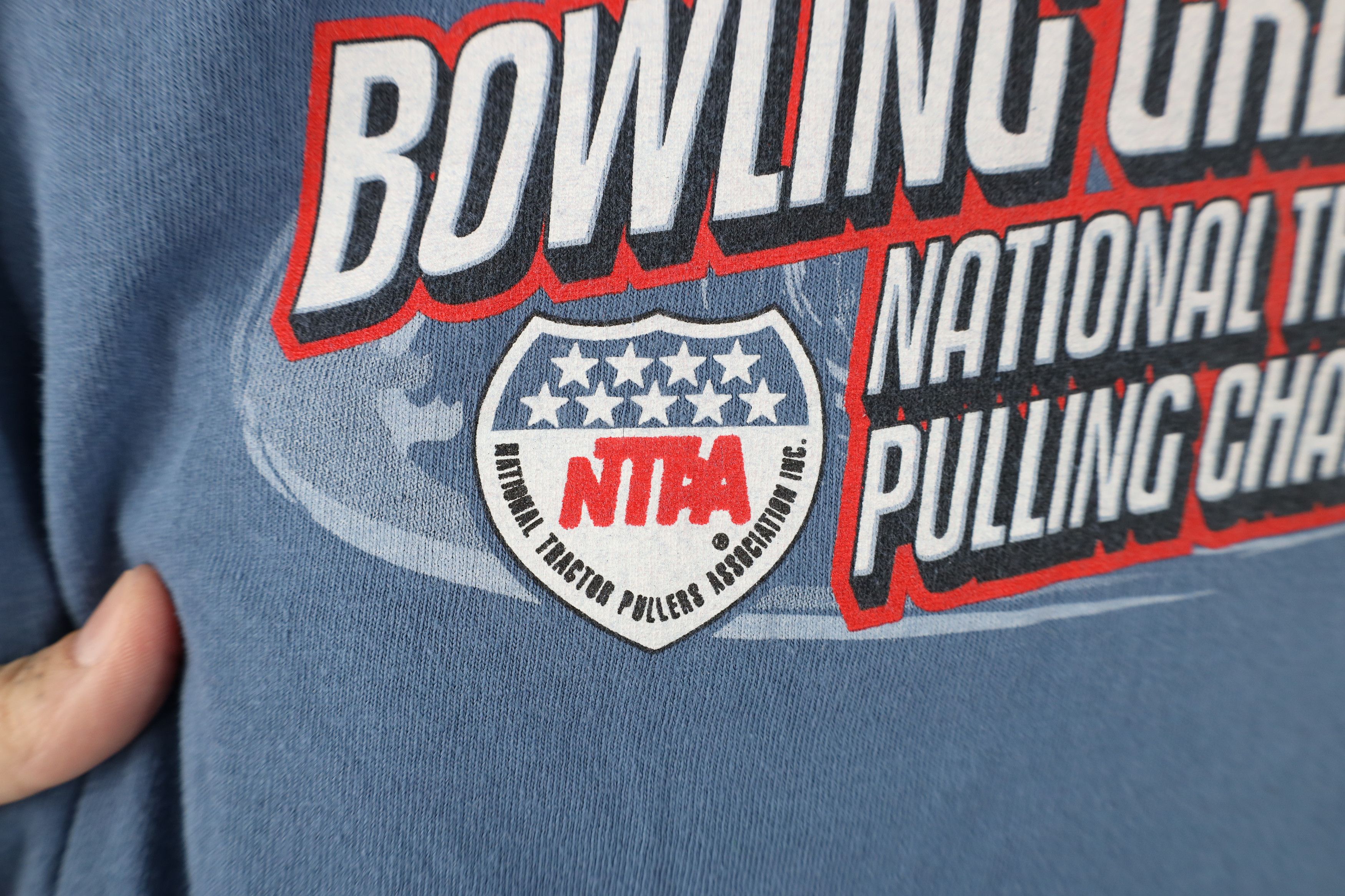 Vintage Y2K Tractor Pulling Championship Bowling Green T-Shirt Size US L / EU 52-54 / 3 - 5 Thumbnail