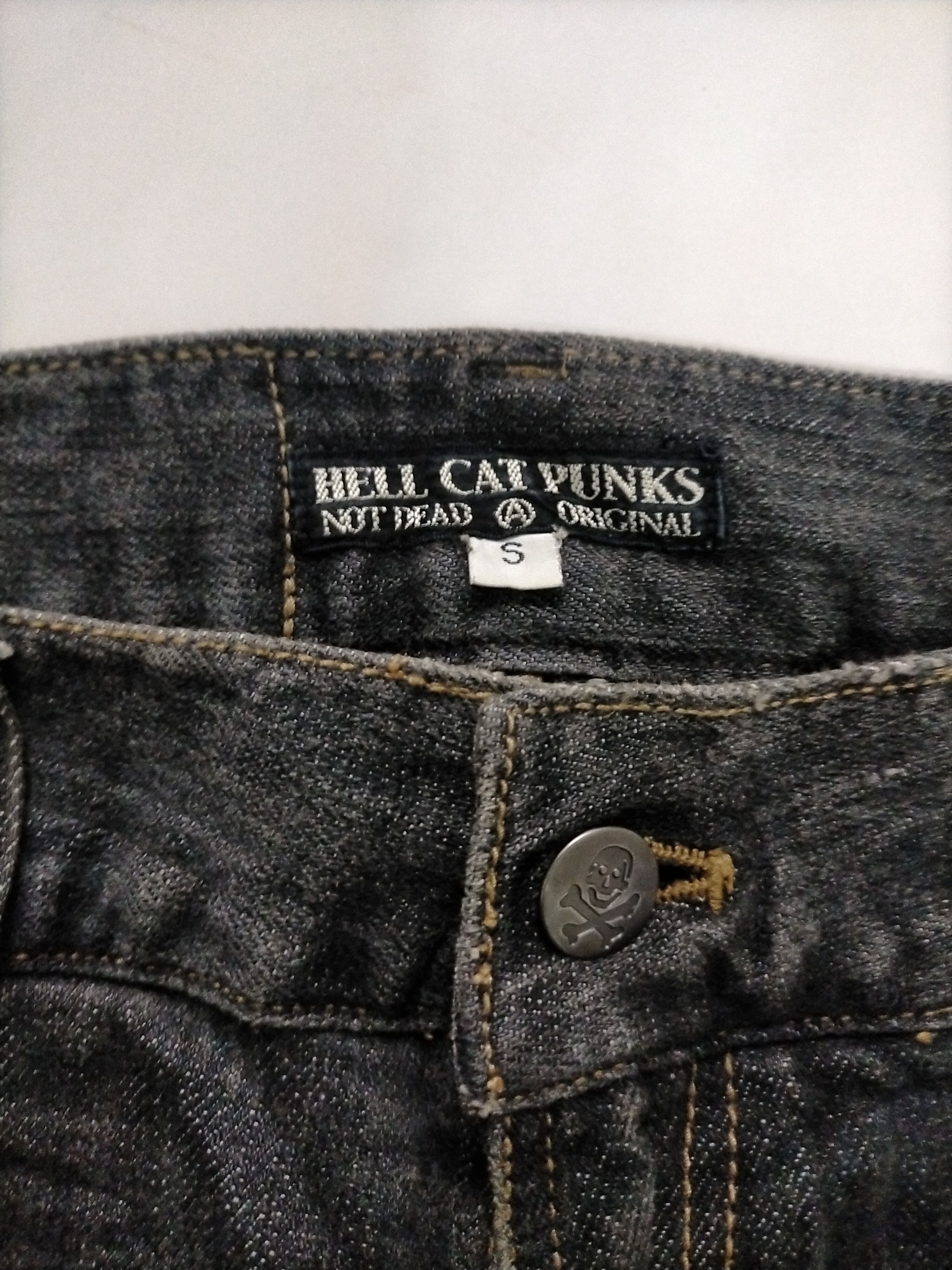 Band Tees Rare Hell Cat Punks Jeans Size US 30 / EU 46 - 3 Thumbnail