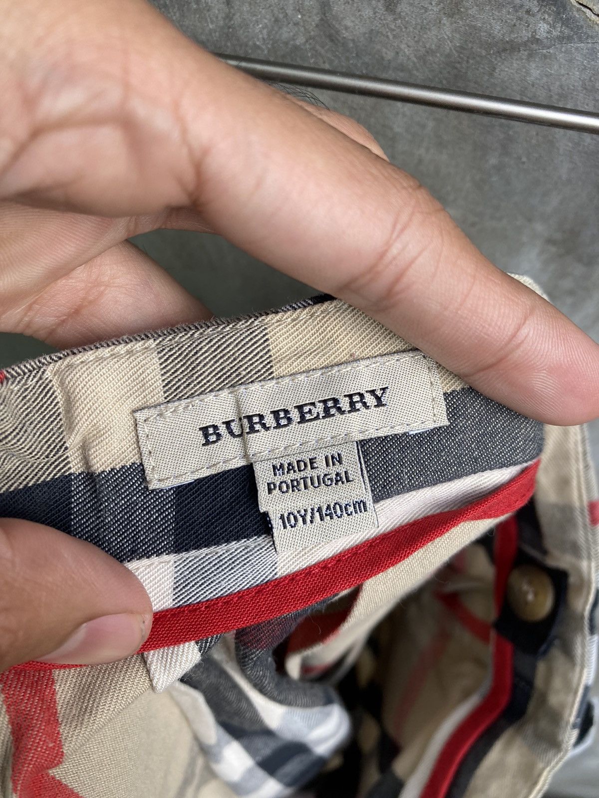 Burberry Plaid Mini Skirt Size 26" / US 2 / IT 38 - 7 Thumbnail
