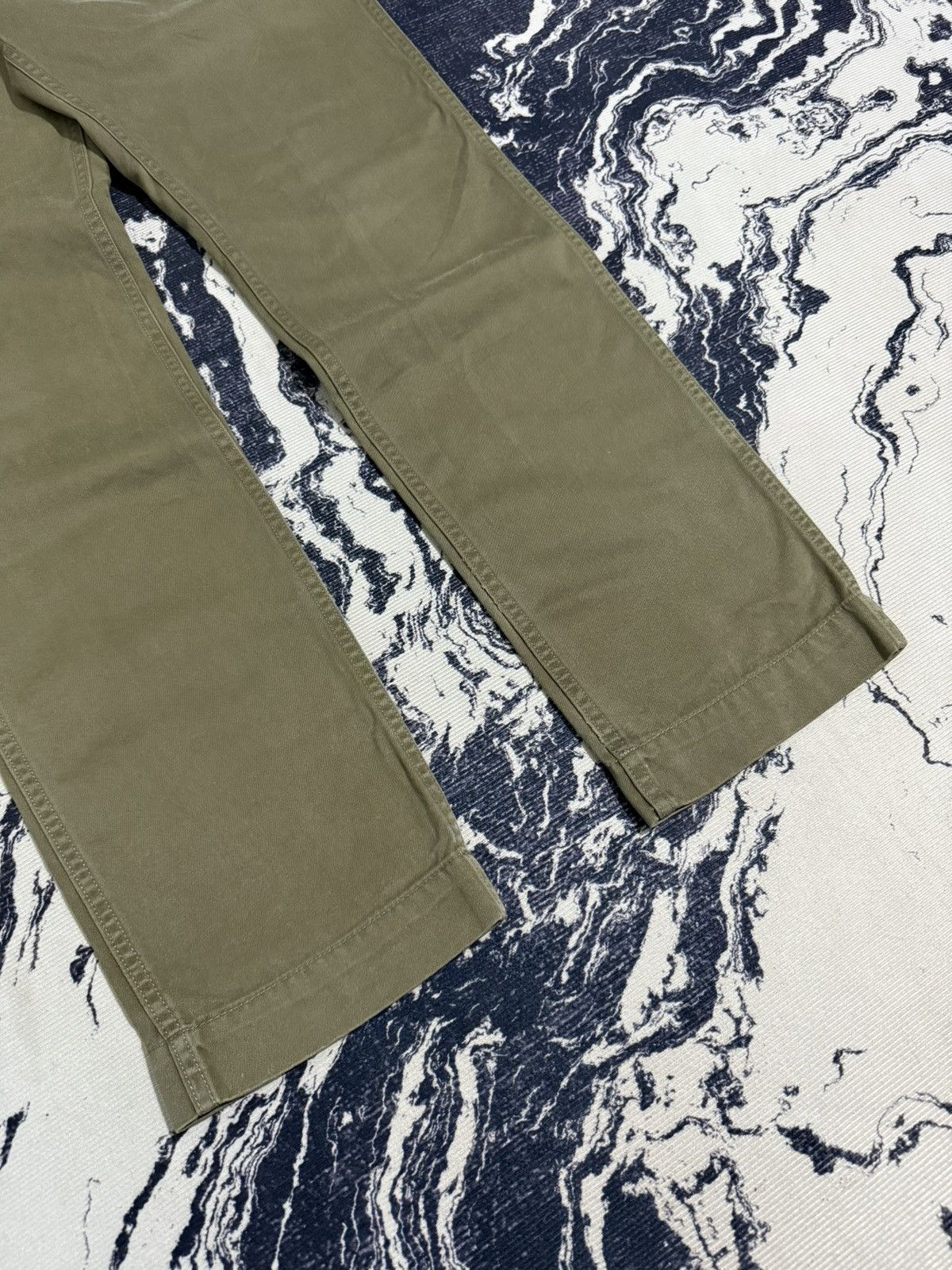 Japanese Brand Hanalei japan 2tone longpants white olive green Size US 30 / EU 46 - 3 Thumbnail