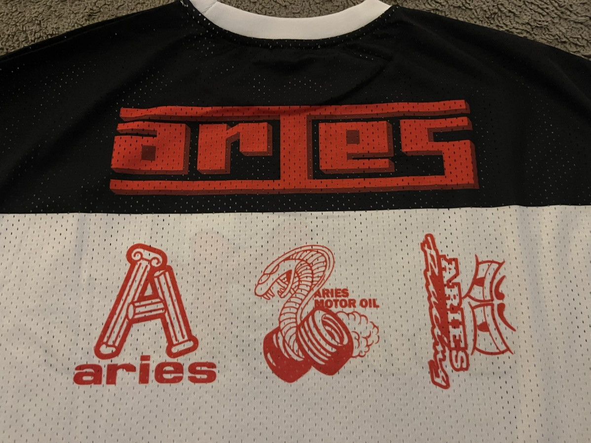 Aries Aries Arise Airtex Moto Multi Graphic LS Mesh Tee XL Rare Size US XL / EU 56 / 4 - 5 Thumbnail