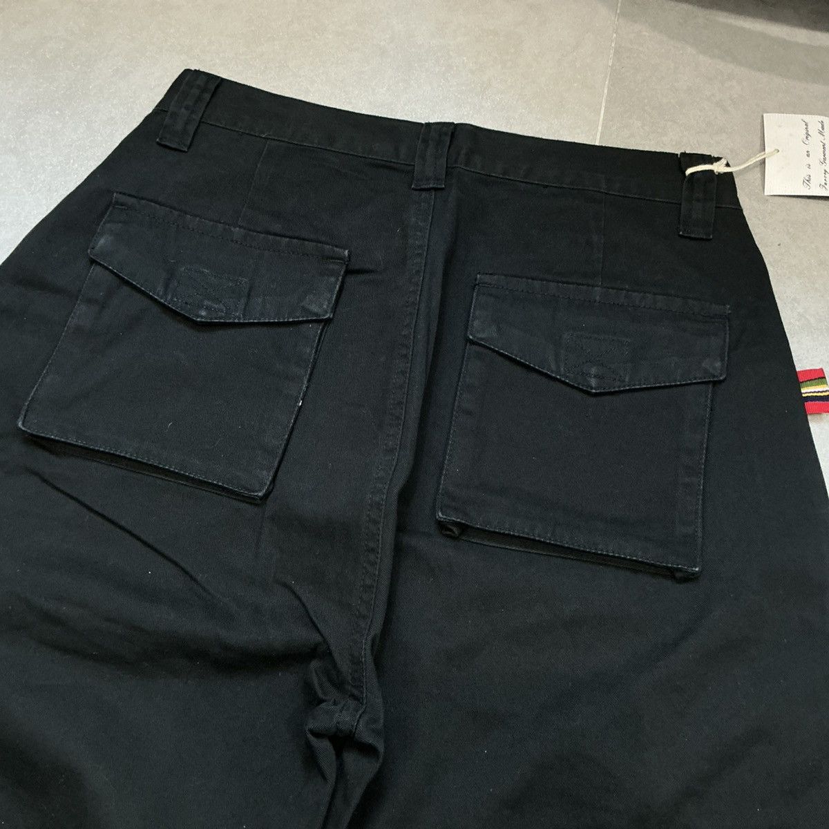Other 90s Vintage Jarvey Black Skateboard Cargo Work Pants NWT Size 30" / US 8 / IT 44 - 7 Thumbnail