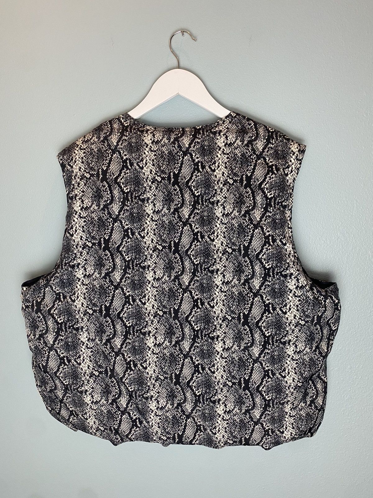Stussy Stüssy Python Reversible Down Vest Navy Quilted Size Medium Size US M / EU 48-50 / 2 - 5 Thumbnail