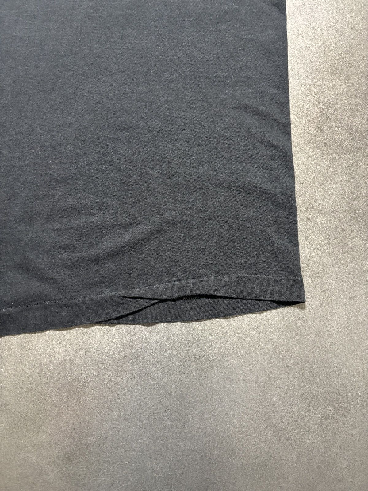 Vintage 1990s Blank Tee Vintage Black T-Shirt 90s Stanfields Canada Size US M / EU 48-50 / 2 - 8 Thumbnail