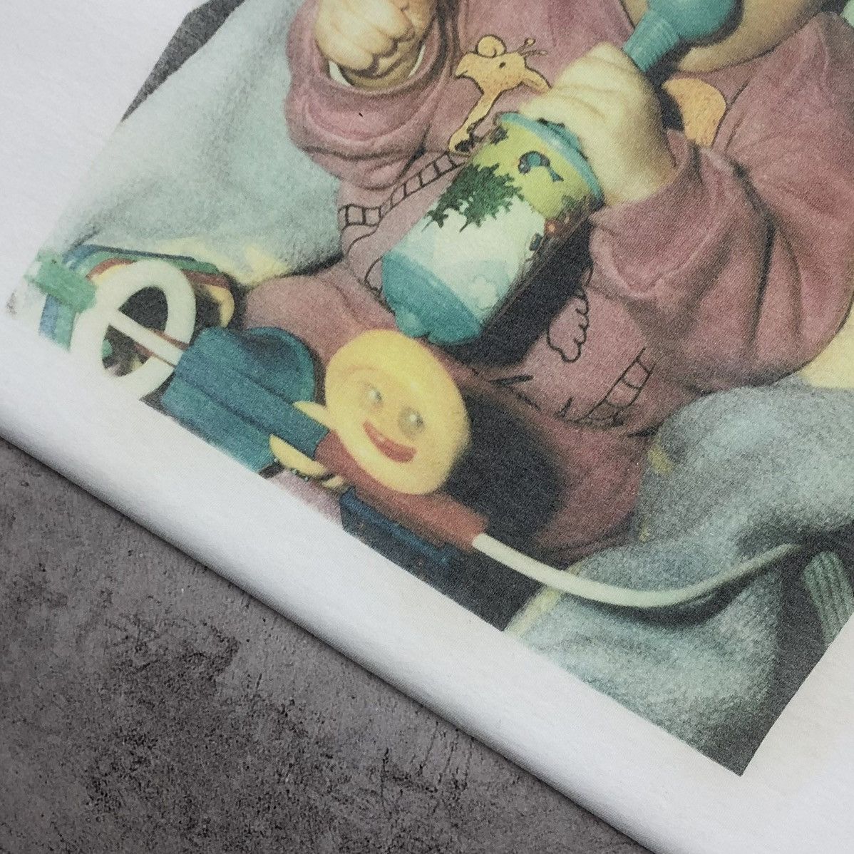 Vintage 90s Baby Creepy Bizarre Infant Graphic Tee Size US M / EU 48-50 / 2 - 10 Thumbnail