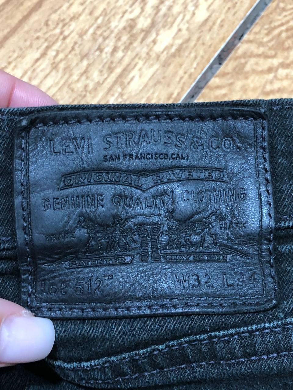 Levi's Vintage premium Levi's 512 jeans black streetwear Y2K Size US 32 / EU 48 - 6 Thumbnail