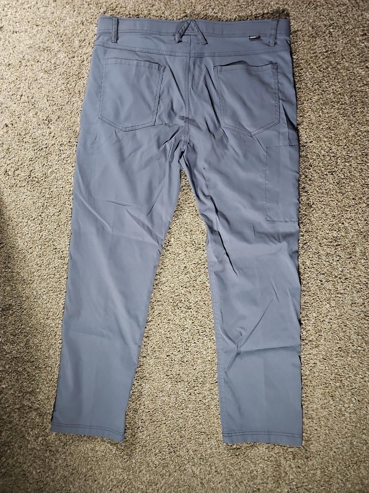 Le Grande Bleu (L.G.B.) Gerry 38x32 Outdoor Hiking Pants Blue Gray Small Burn Size US 38 / EU 54 - 6 Thumbnail