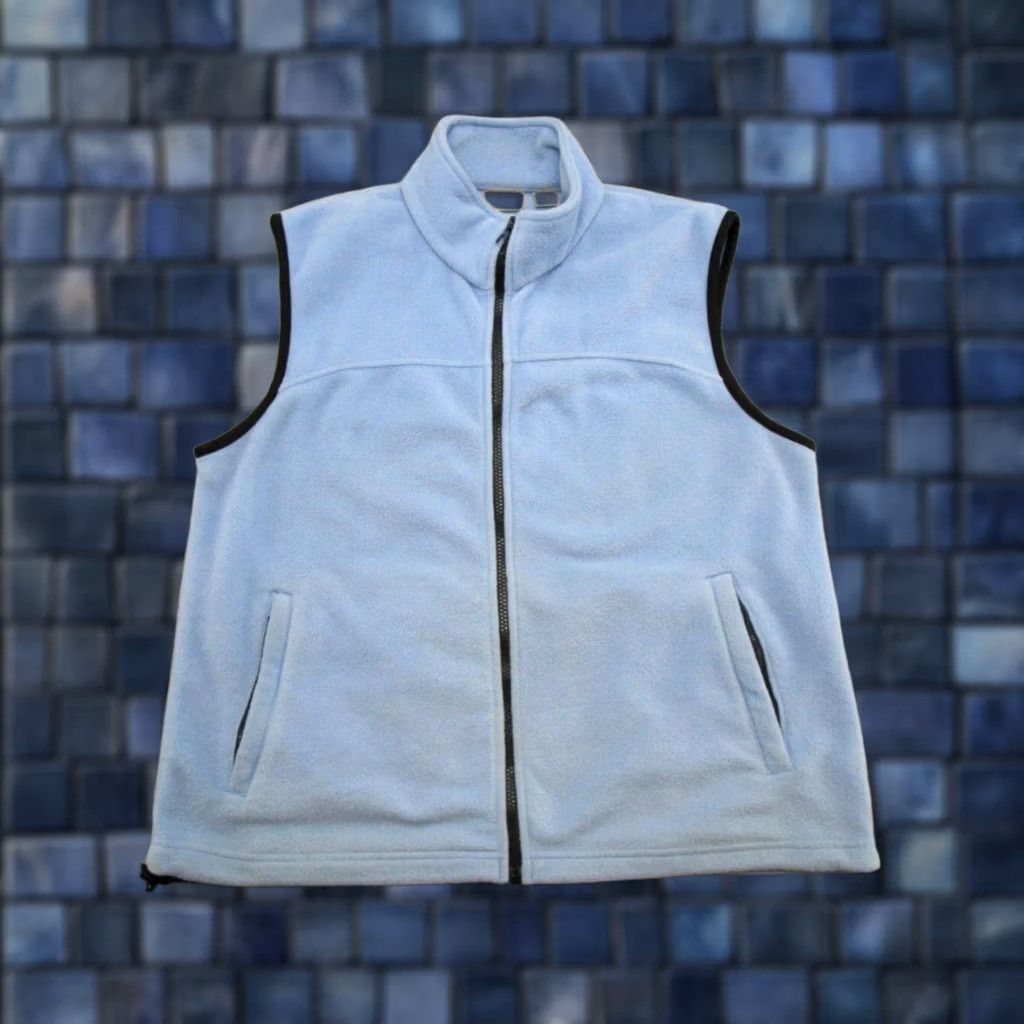 Vintage Guide Series Women's Blue Fleece Full Zip Vest L Outdoor Hiking Accessories 90s Sport Outdoors Mens Womens Girls Boys Size L / US 10 / IT 46 - 1 Thumbnail