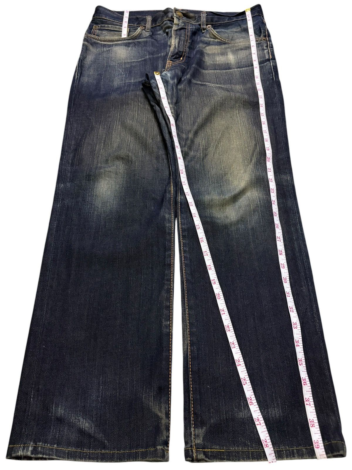 Edwin Vintage Edwin 502 Rusty Wash Loose Jeans Size US 33 - 13 Thumbnail