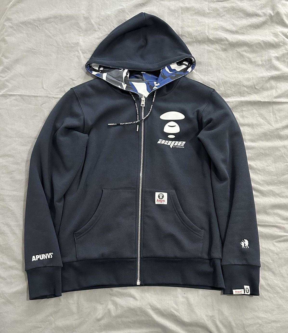 Aape × Bape Aape Reversible Hoodie Size US M / EU 48-50 / 2 - 1 Thumbnail