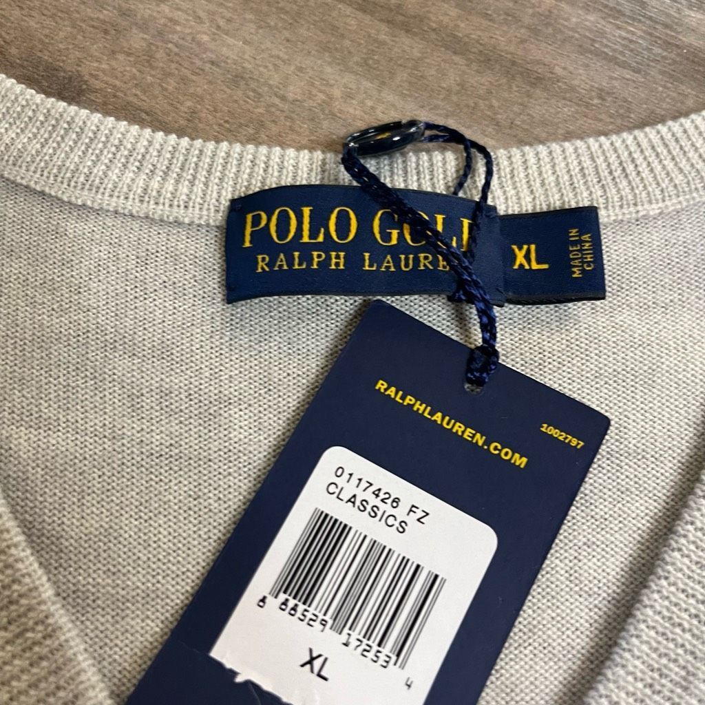 Polo Ralph Lauren Polo Ralph Lauren Golf Tan Pullover Sweater Men XL Size US XL / EU 56 / 4 - 3 Thumbnail