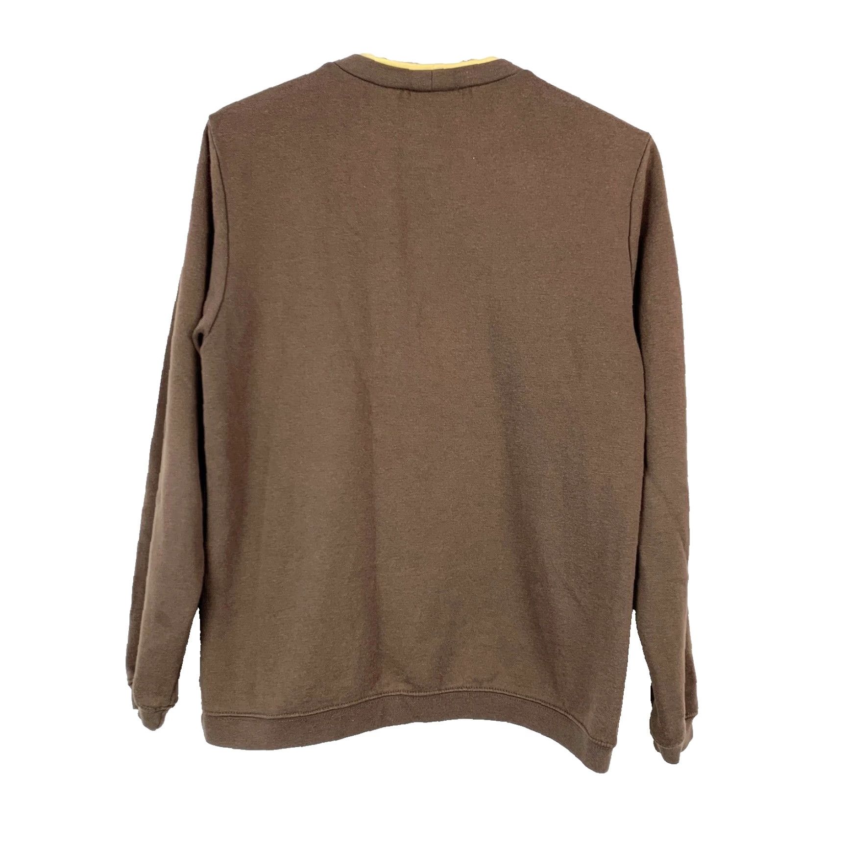 Blair VINTAGE Blair Sweatshirt Women Small Brown 90s Y2K Honeybees Flowers Nature Crew Neck Pullover Cotton Blend Size S / US 4 / IT 40 - 4 Thumbnail