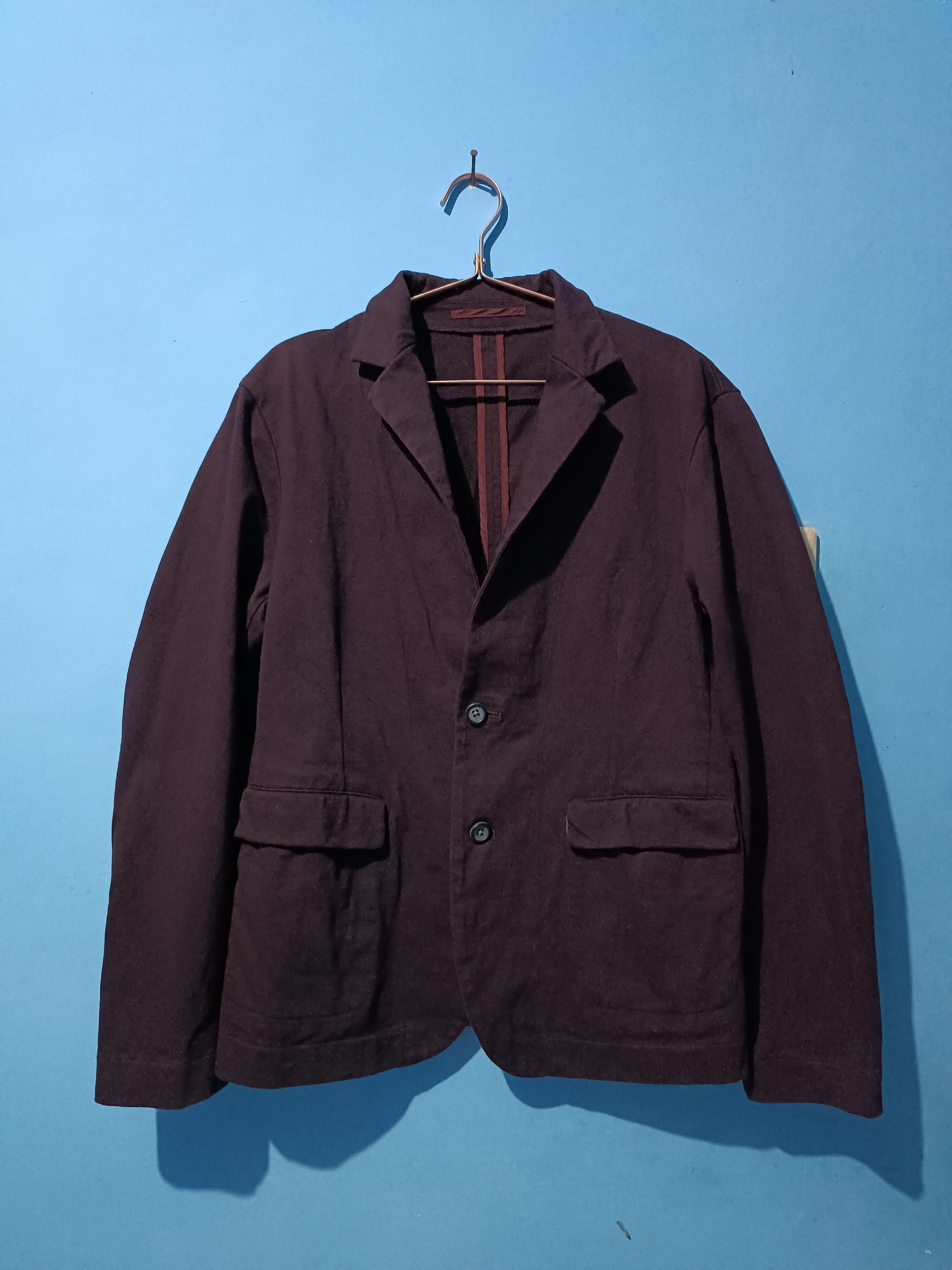 United Arrows UNITED ARROWS HEAVY COTTON BLAZER Size 44S - 1 Thumbnail