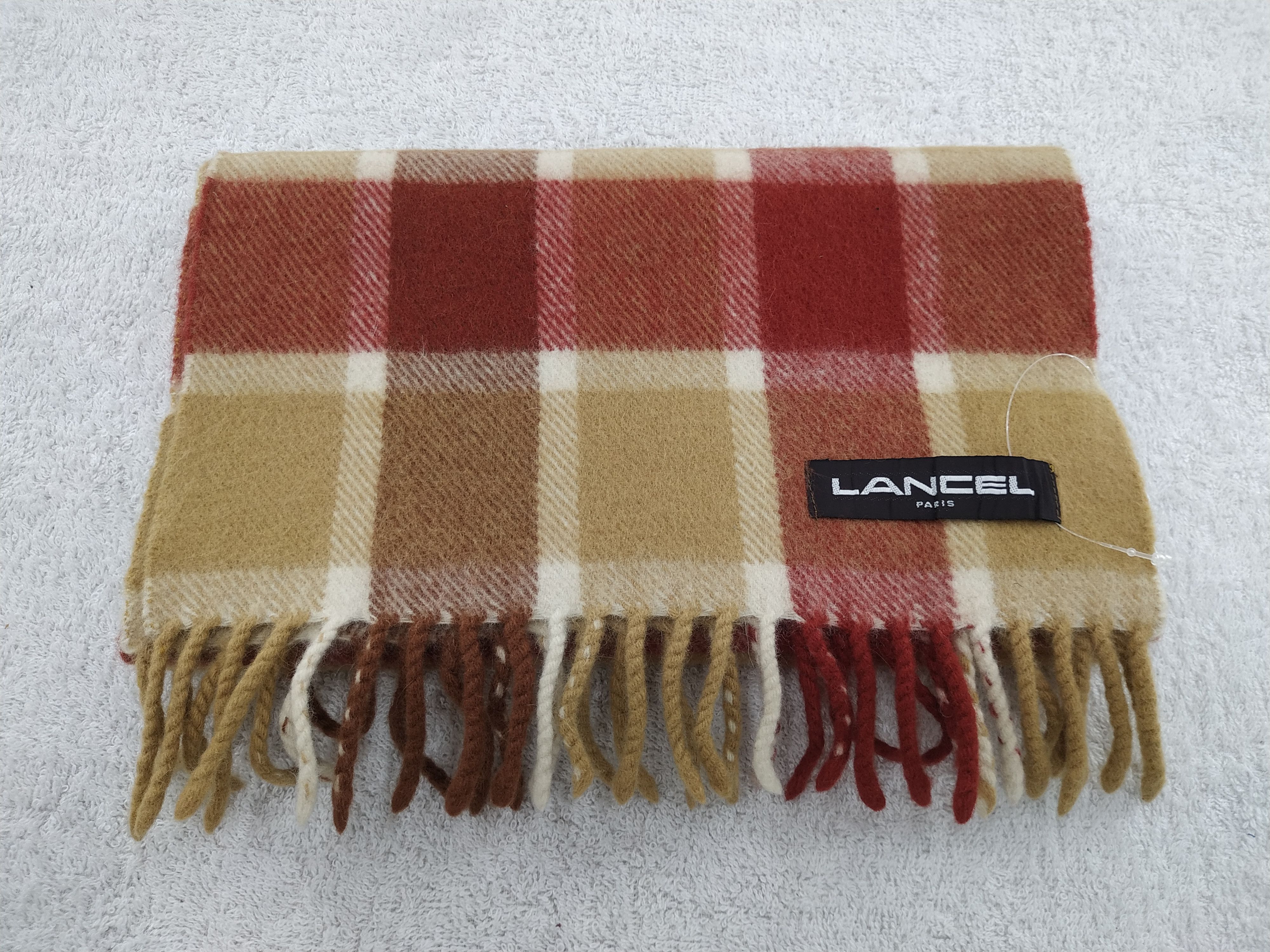 Lancel Vintage Lancel Scarf/Muffler/Neckwear MF413 Size ONE SIZE - 3 Thumbnail