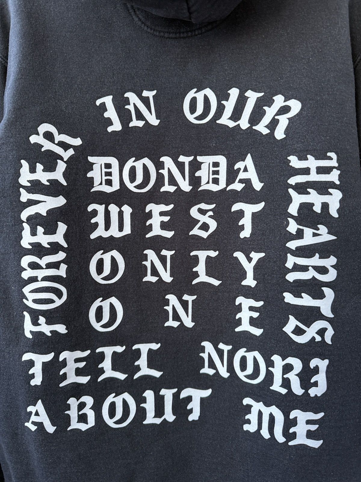 Other Vintage Faded Donda Hoodie Kanye West Album Black Size US L / EU 52-54 / 3 - 8 Thumbnail