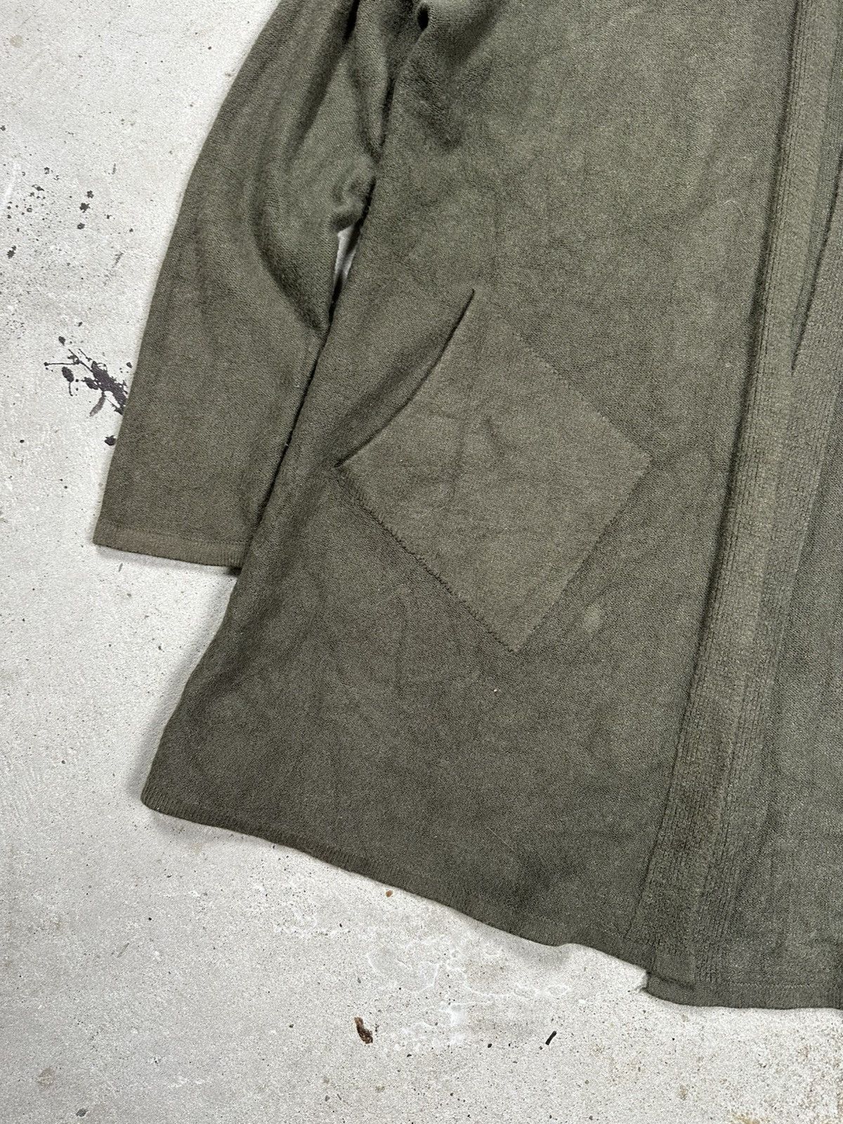 If Six Was Nine × Japanese Brand × Le Grande Bleu (L.G.B.) Vintage Y2K Faux Fur Viscose Hooded Cardigan Sweater Size US L / EU 52-54 / 3 - 4 Thumbnail