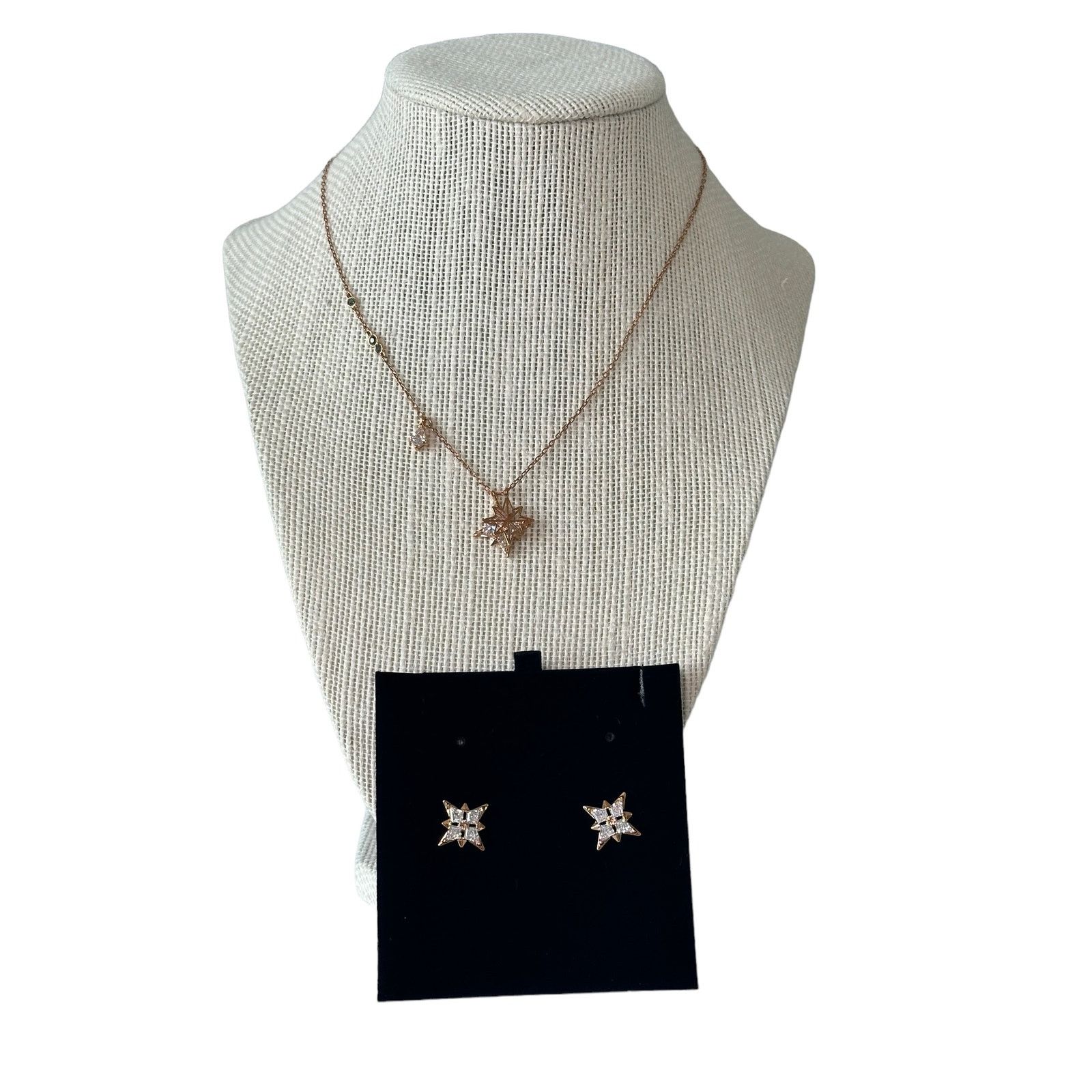 Swarovski Swarovski Symbolic Star Earrings and Necklace Set Size ONE SIZE - 3 Thumbnail