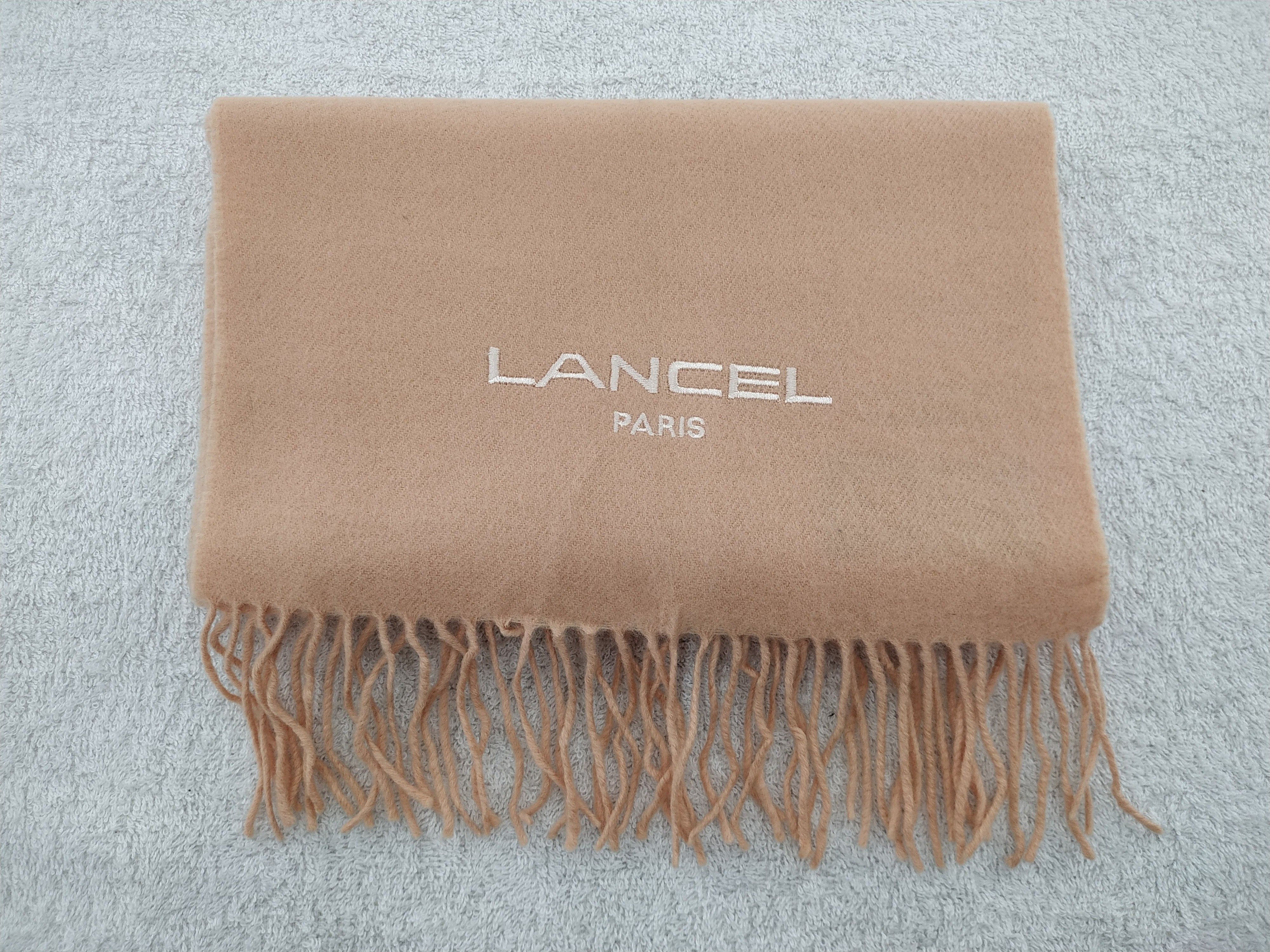 Lancel Vintage Lancel Wool Scarf/Muffler/Neckwear MF349 Size ONE SIZE - 3 Thumbnail