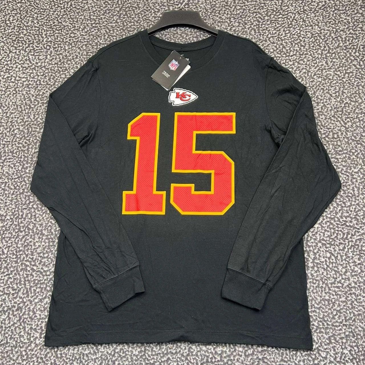 Nike Nike Shirt Men Kansas City Chiefs Mahomes #15 Cotton New L Size US L / EU 52-54 / 3 - 1 Thumbnail