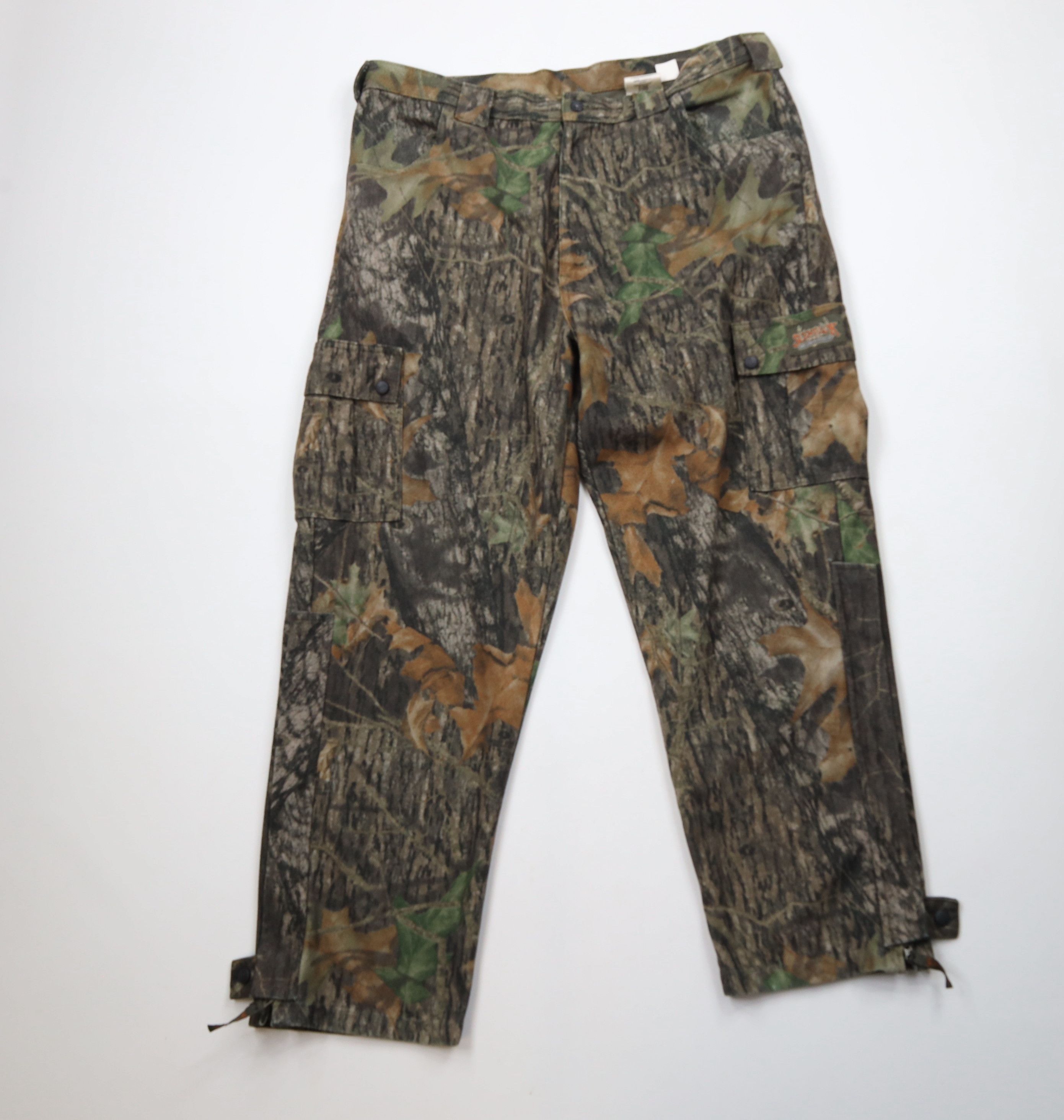 Vintage Vintage 90s Streetwear Oak Camouflage Chamois Cargo Pants Size US 38 / EU 54 - 1 Thumbnail