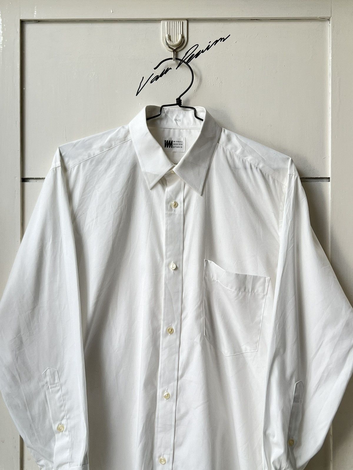 Issey Miyake IM Miyake Design Studio White Shirt Size US M / EU 48-50 / 2 - 2 Thumbnail