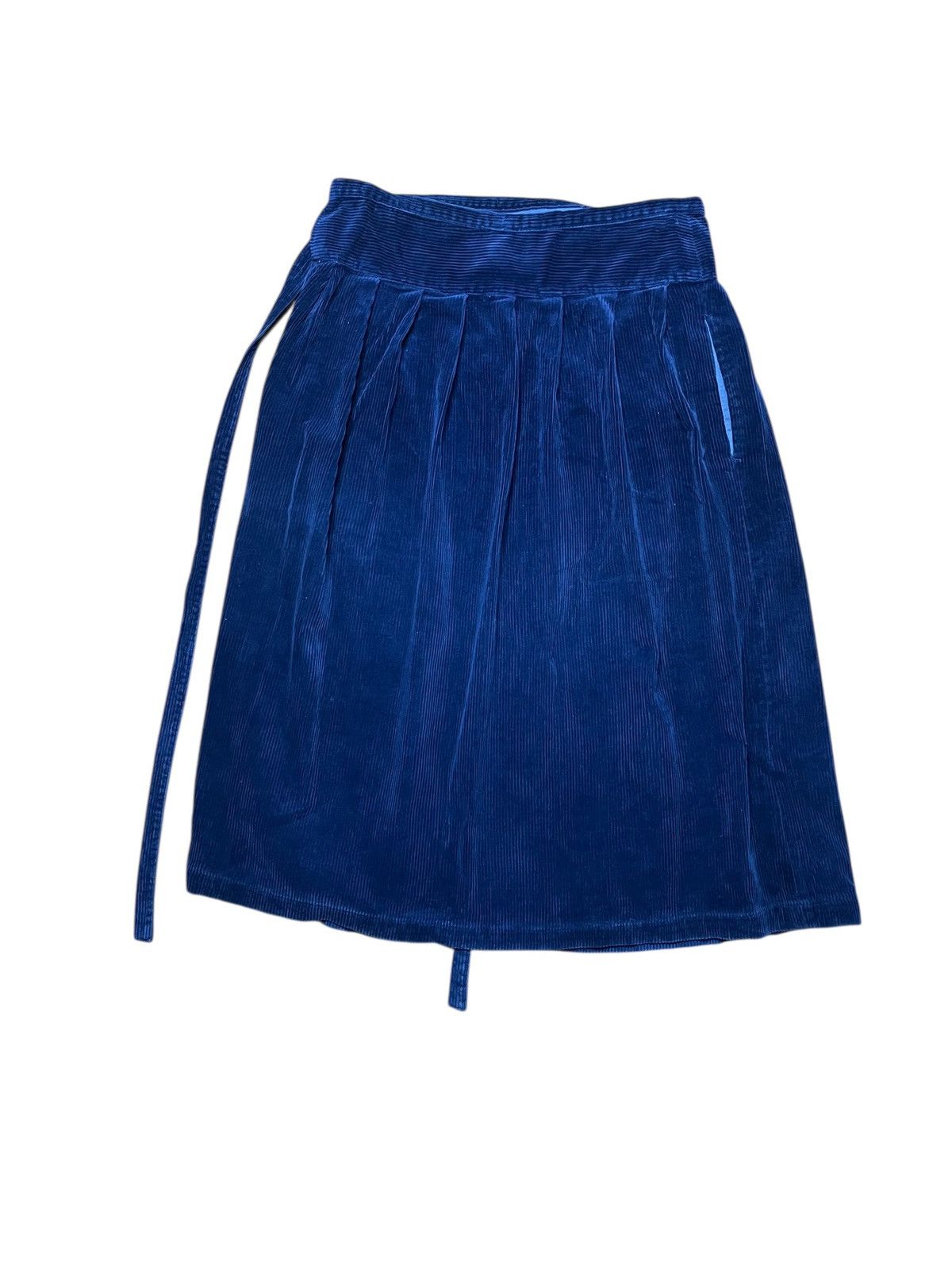 Comme des Garcons 90s Robe de Chambre Comme des Garçons pleated Corduroy Skir Size 27" / US 4 / IT 40 - 1 Thumbnail