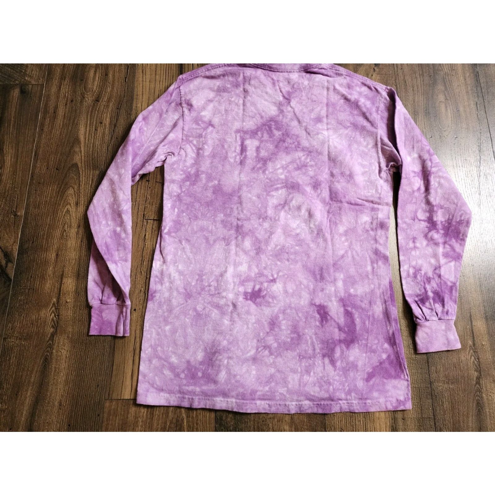 The Mountain VINTAGE The Mountain Shirt Womens M Purple Crew Neck Long Sleeve Dragonfly Dream Catcher Tie Dye Cavalaris 2012 Size M / US 6-8 / IT 42-44 - 2 Thumbnail