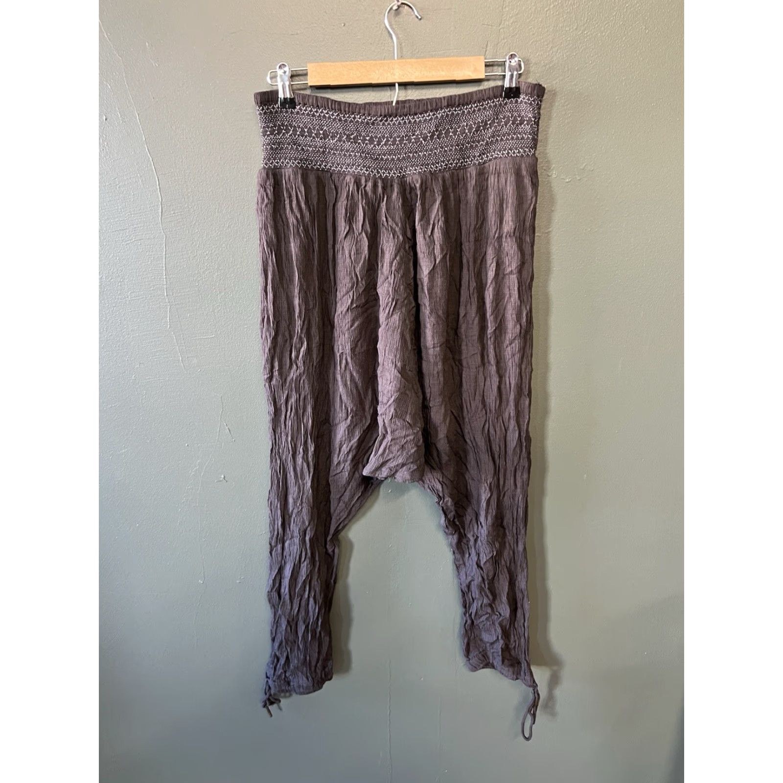 Vintage Hei Hei Womens Baggy Sweatpants Jogger Purple L Size Large Activewear Sweatpants Womens Size 36" / US 14 / IT 50 - 2 Thumbnail