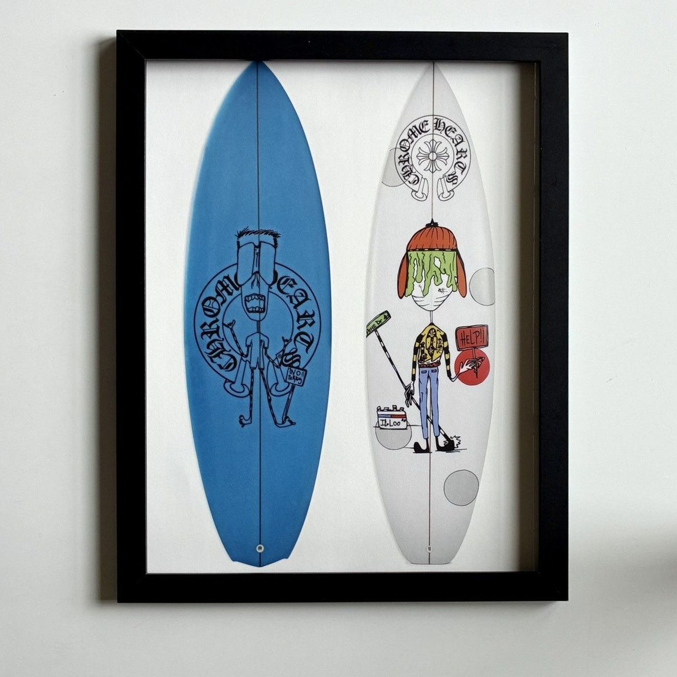 Chrome Hearts × Japanese Brand × Vintage Chrome Hearts surfboard