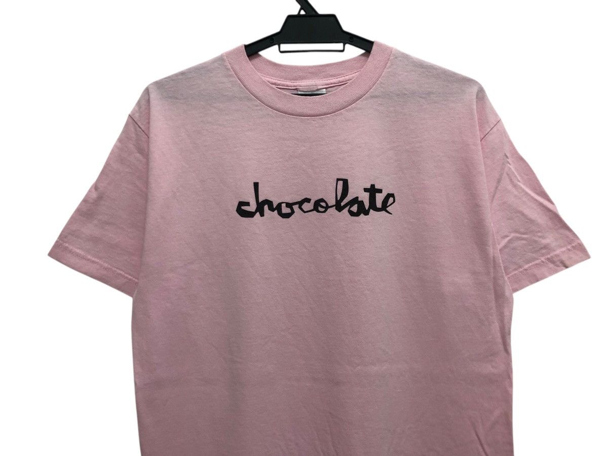 Chocolate × Girl Skateboards × Vintage VTG 🔥 CHOCOLATE SKATEBOARDS LOGO SKATE TEE RAVE COLOUR Size US M / EU 48-50 / 2 - 3 Thumbnail