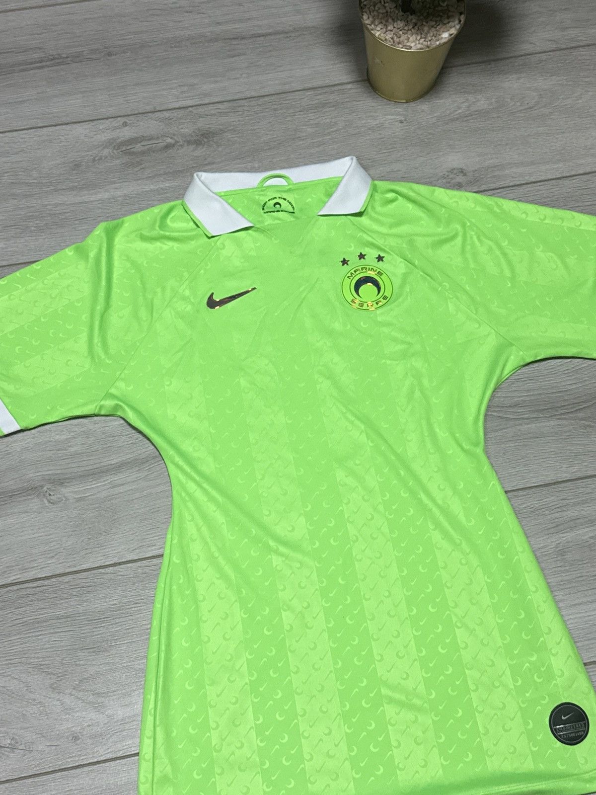 Marine Serre × Nike Nike Marine Sere Mini Jersey Dress Polo Shirt 13 Size S / US 4 / IT 40 - 12 Thumbnail