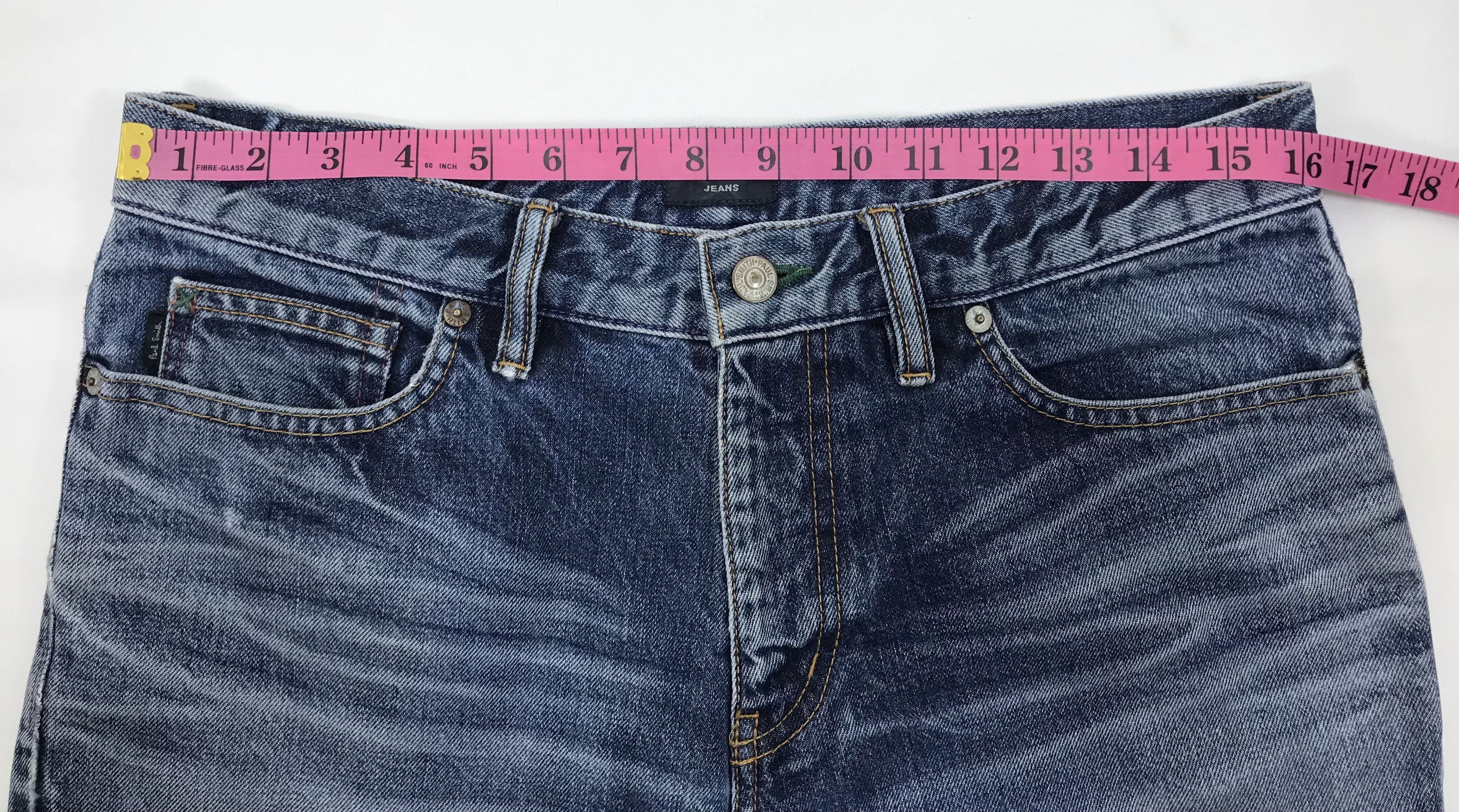 Paul Smith Vintage Paul Smith Faded Blue Jeans Distressed Denim Size US 32 / EU 48 - 13 Thumbnail