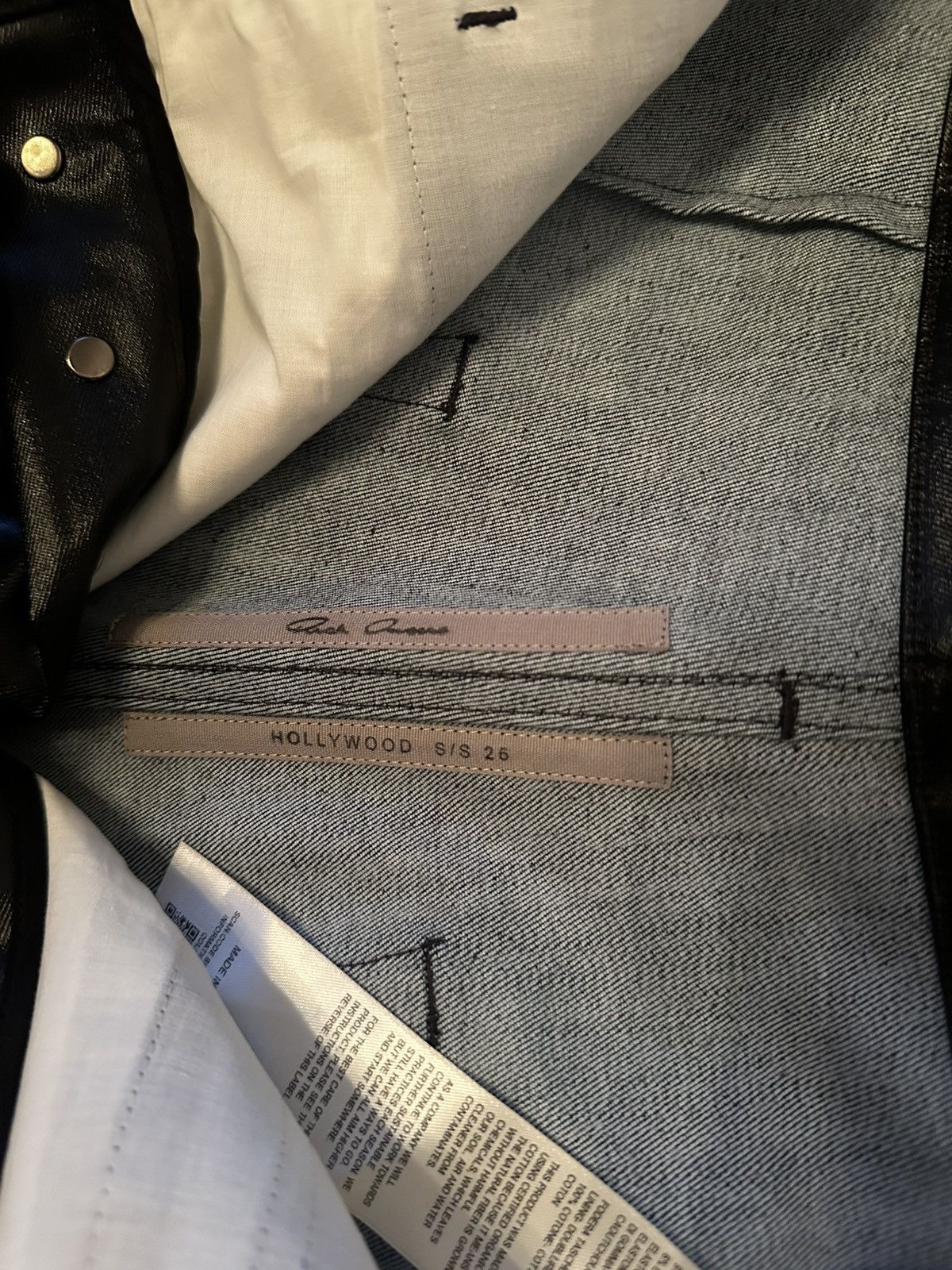 Rick Owens RICK OWENS Black Hollywood Bolan Bootcut Jeans Size US 32 / EU 48 - 4 Thumbnail