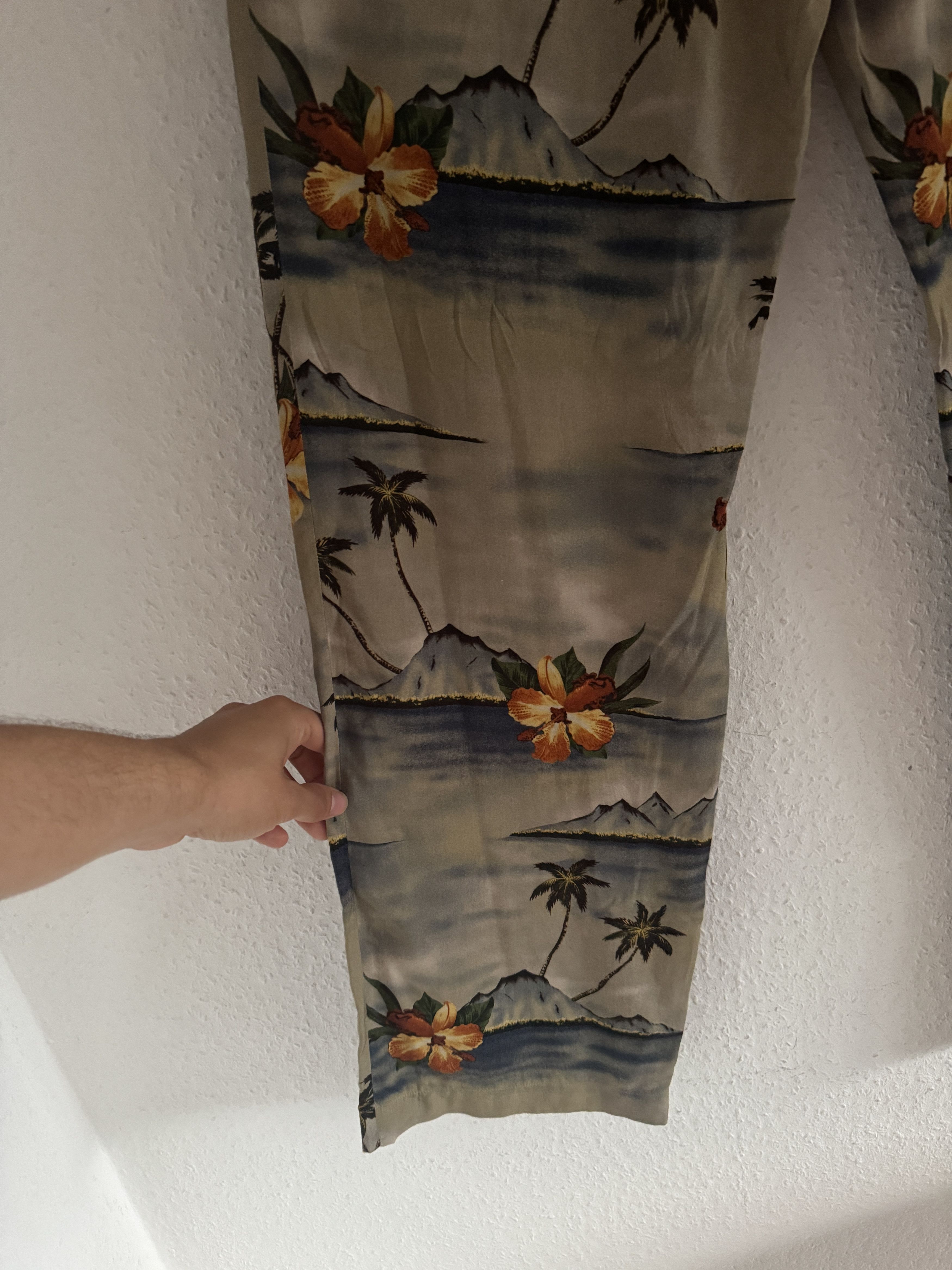 Celine Palm Tree Hawaiian Print Pants Size US 34 / EU 50 - 12 Thumbnail