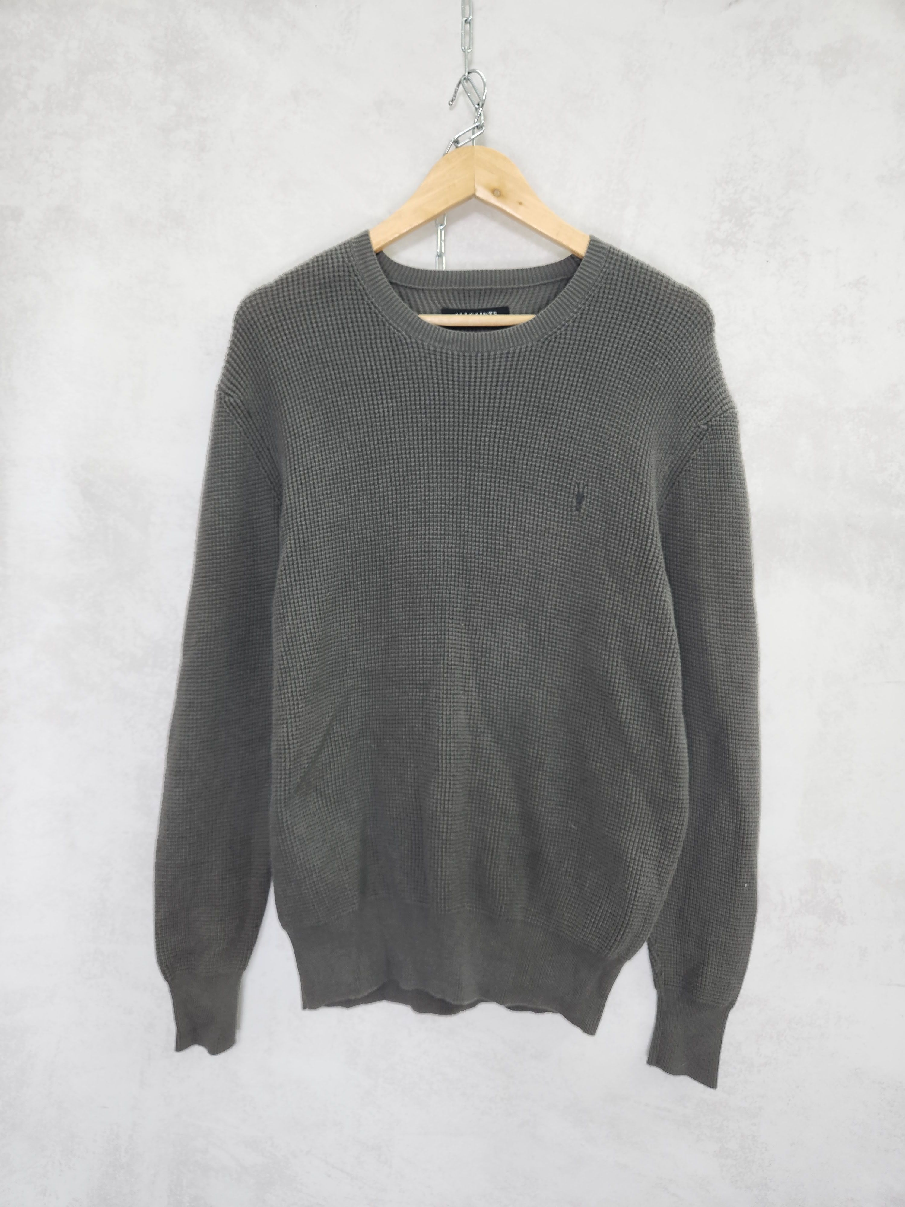 Allsaints Allsaints triac crew knit gray sweater size M Size US M / EU 48-50 / 2 - 1 Thumbnail