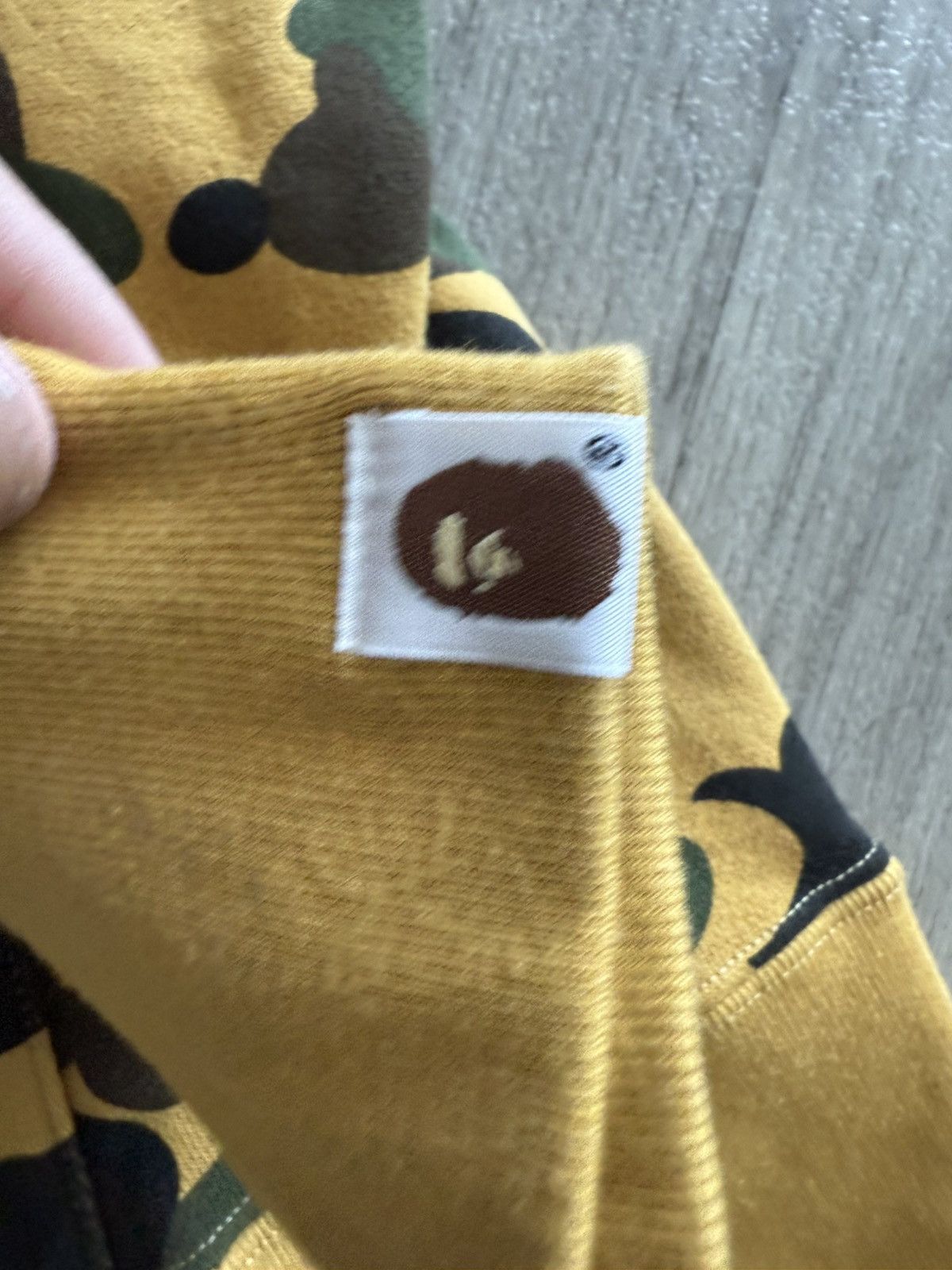 Bape Bape Yellow First Camo PONR Full Zip Size US XXL / EU 58 / 5 - 5 Thumbnail
